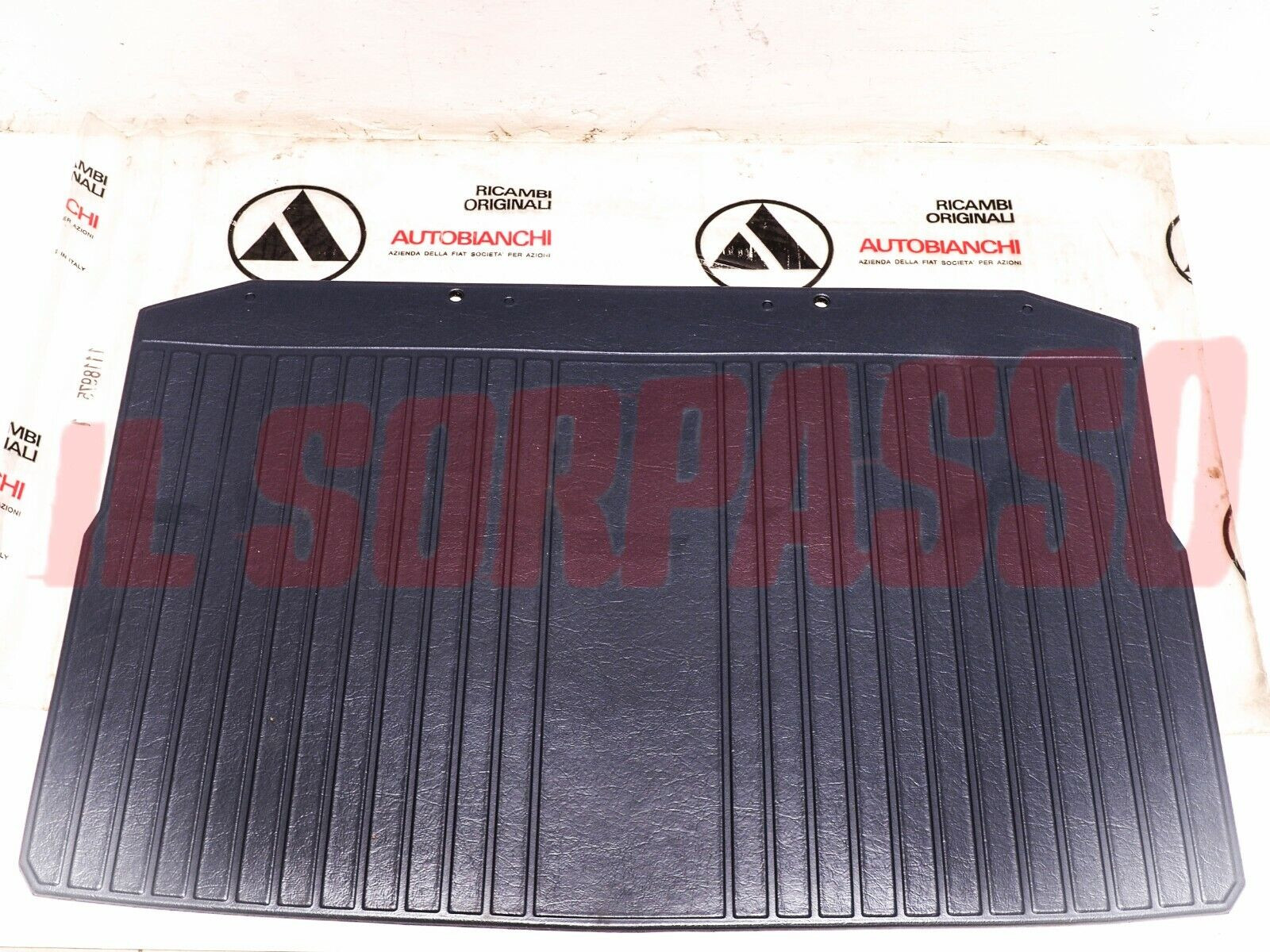 TAPPETO BAULE POSTERIORE BLU AUTOBIANCHI A112 + ABARTH ORIGINALE
