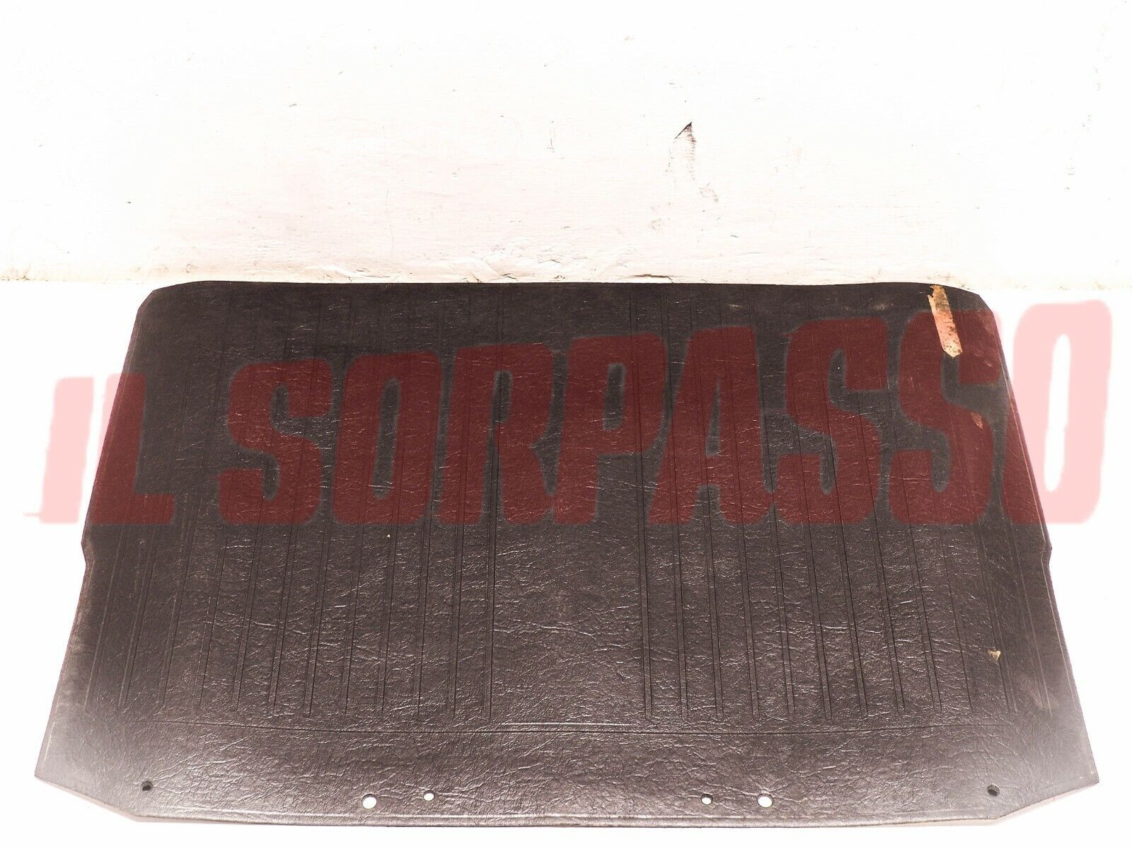 TAPPETO BAULE POSTERIORE NERO AUTOBIANCHI A112 + ABARTH ORIGINALE