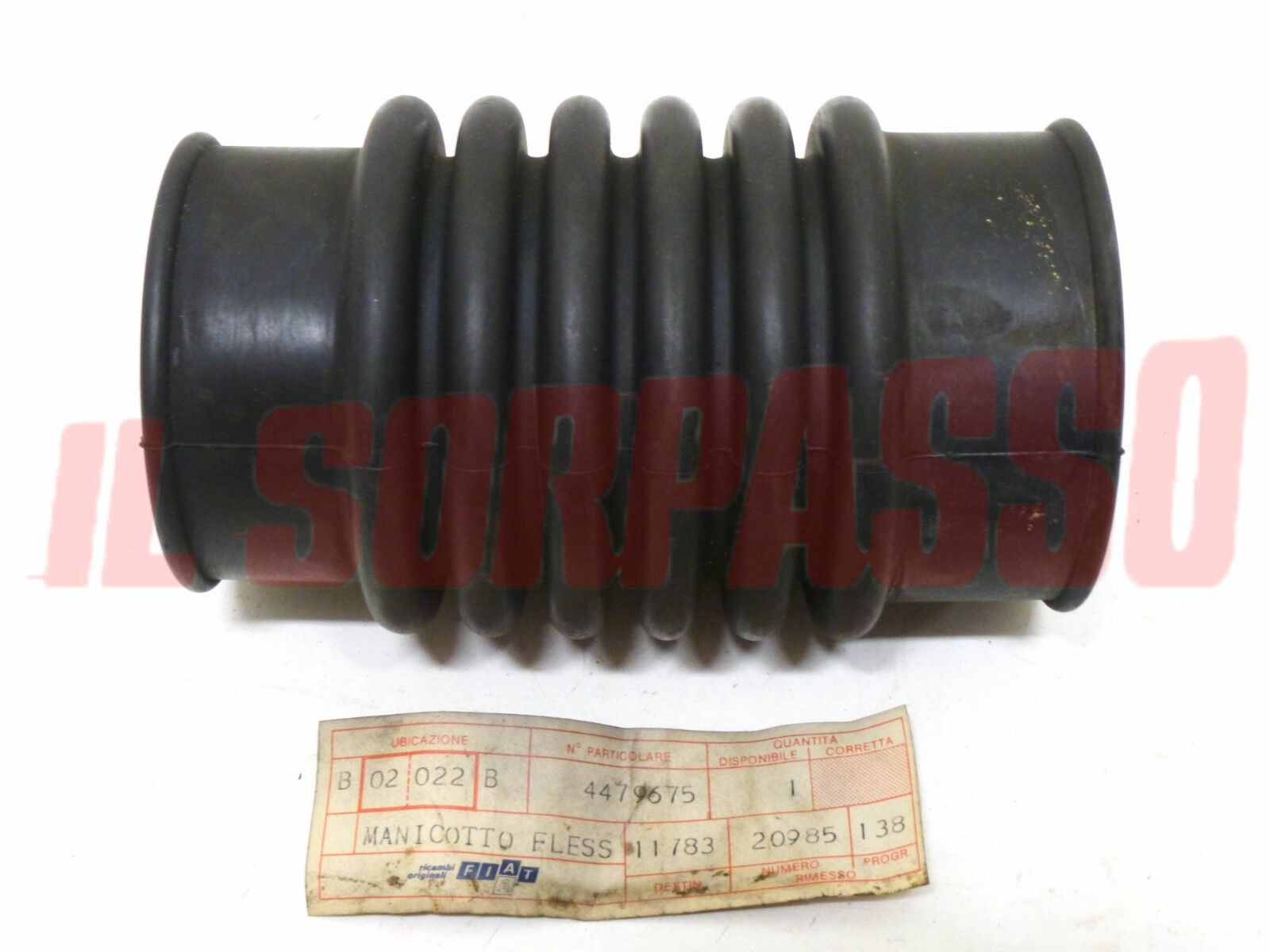 MANICOTTO DA FILTRO ARIA A COLLETTORE ASPIRAZIONE FIAT 127 DIESEL 4479675