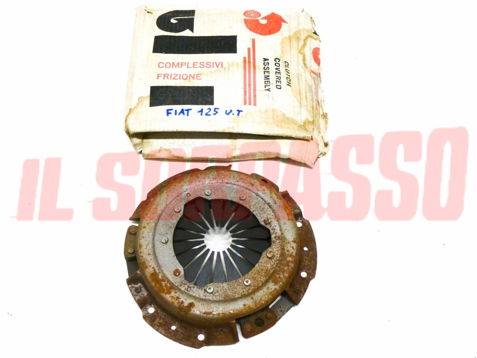 COMPLESSIVO SPINGIDISCO FRIZIONE FIAT 125 ULTIMO TIPO ORIGINALE