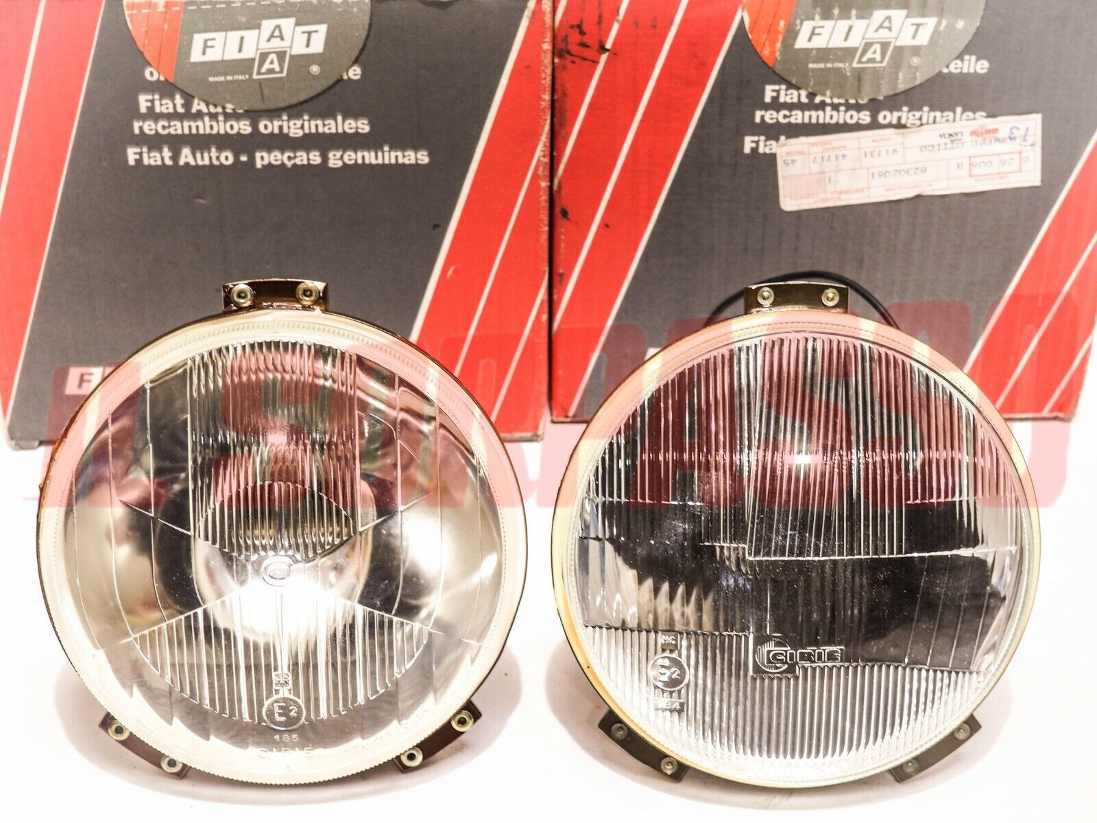 GRUPPI OTTICI FANALI FARI ABBAGLIANTE + ANABBAGLIANTE LANCIA BETA COUPE UT CIBIE