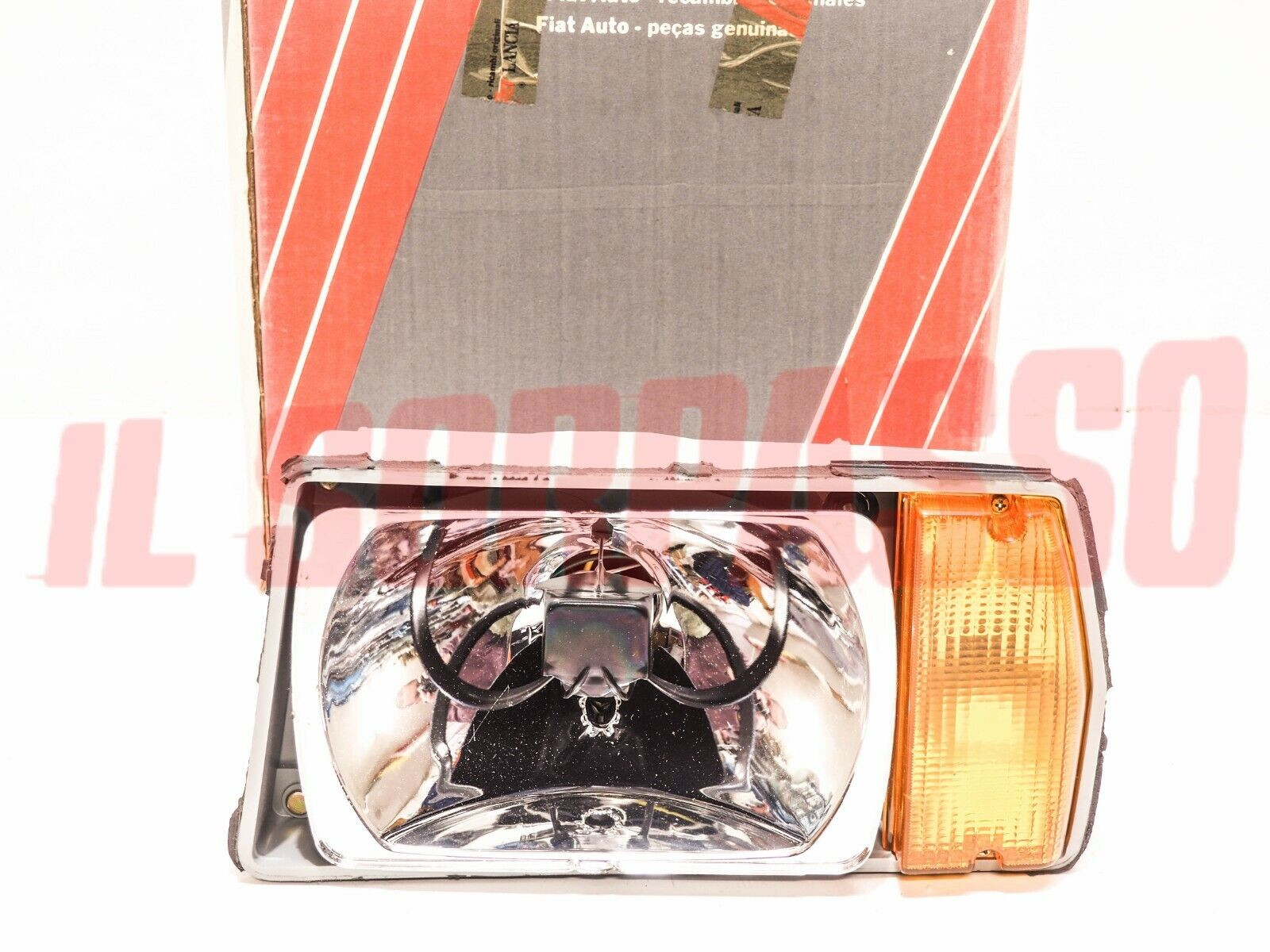GRUPPO OTTICO FANALE FARO SINISTRO FRECCIA LANCIA DELTA 1 SERIE SIEM SENZA VETRO