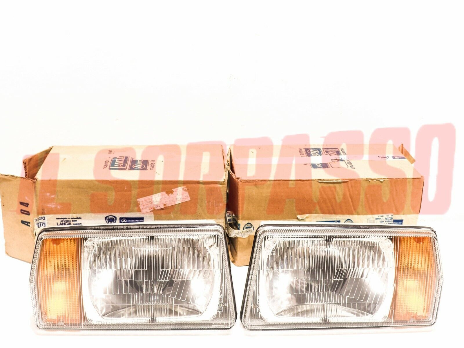 GRUPPI OTTICI DESTRO SINISTRO FANALI FARI LANCIA DELTA 1 SERIE ORIGINALI SIEM