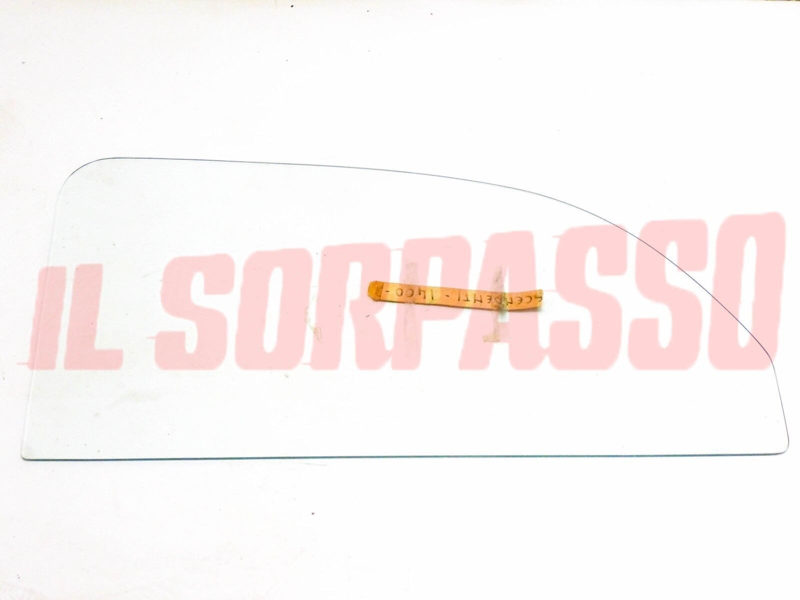 VETRO SCENDENTE PORTA POSTERIORE FIAT 1400 - 1900 BERLINA ORIGINALE