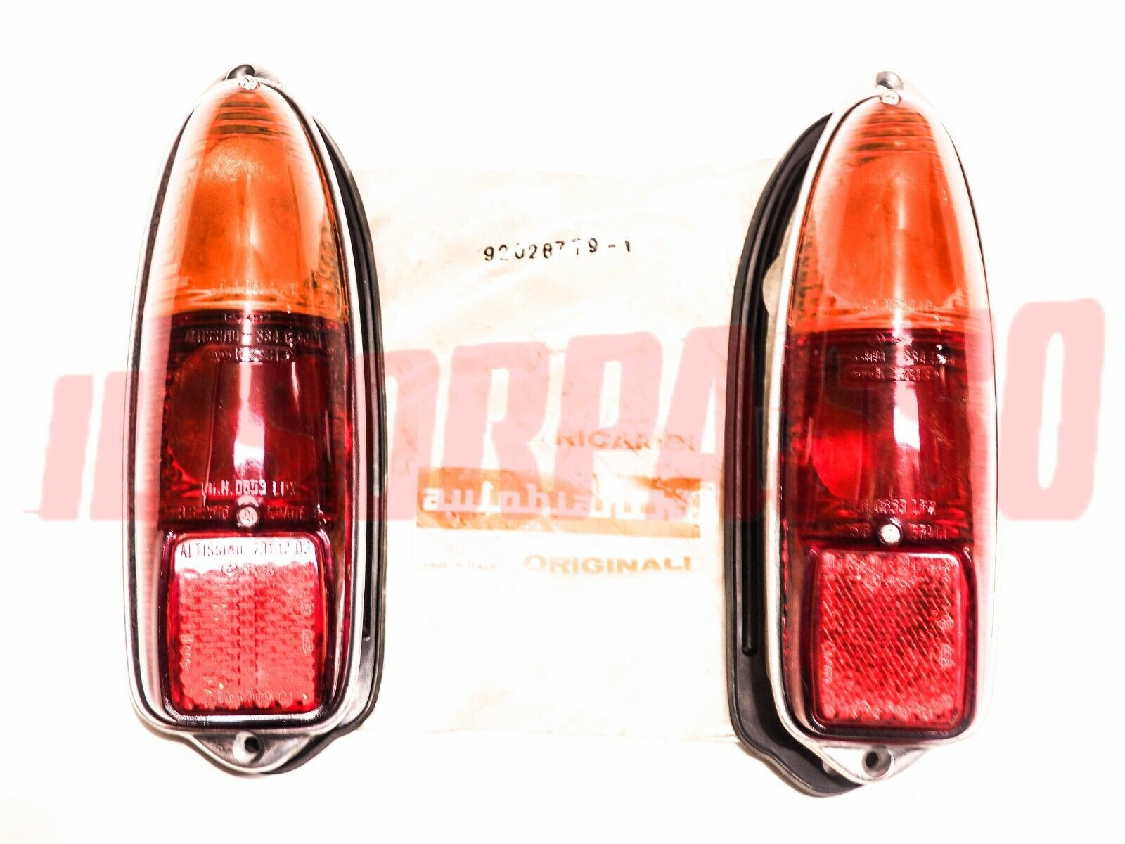 FANALI FARI POSTERIORI GUARNIZIONI FIAT 500 GIARDINIERA 1100 FAMILIARE ALTISSIMO