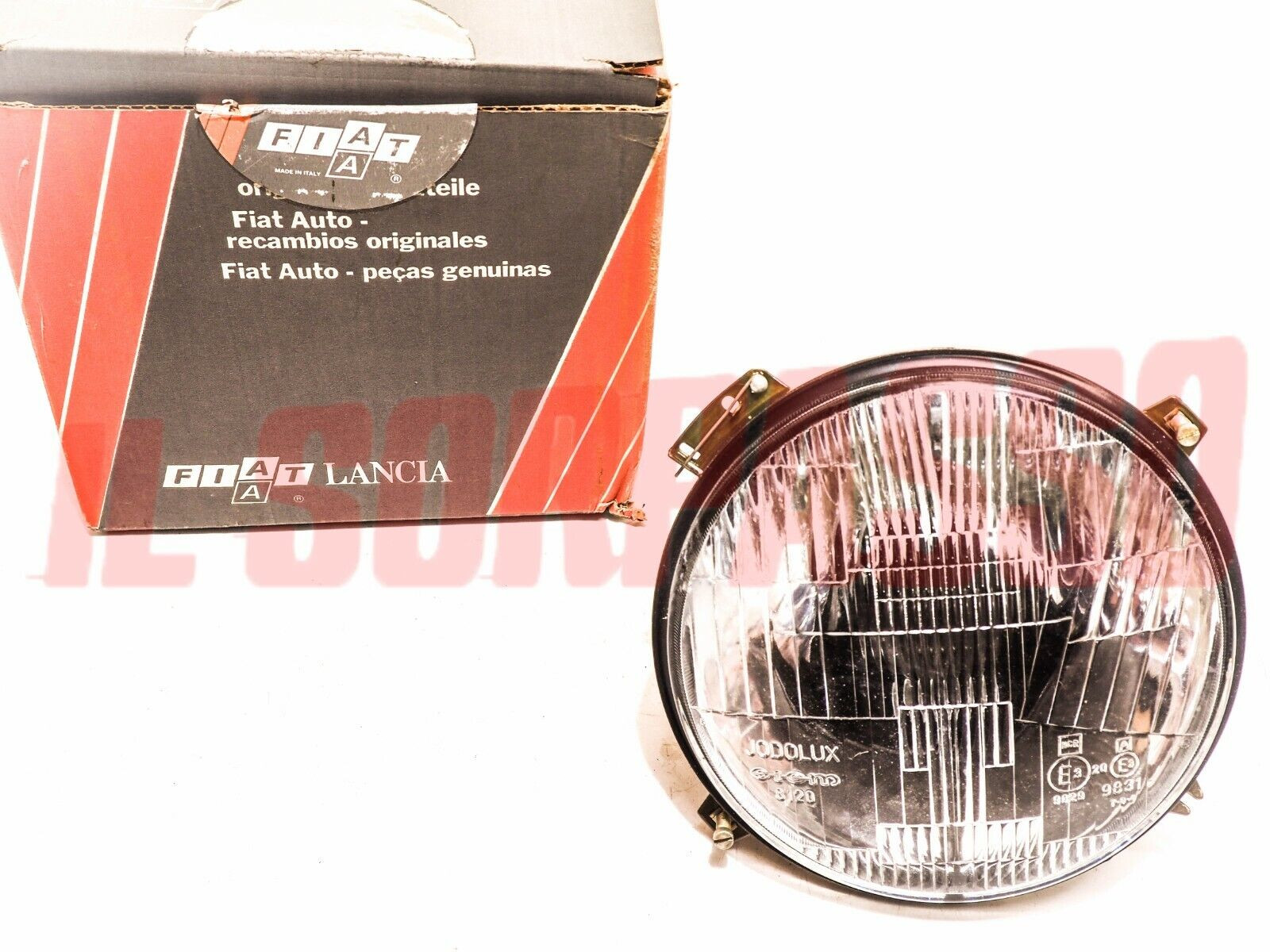 GRUPPO OTTICO FANALE FARO JODOLUX CON POSIZIONE AUTOBIANCHI A112 + ABARTH SIEM