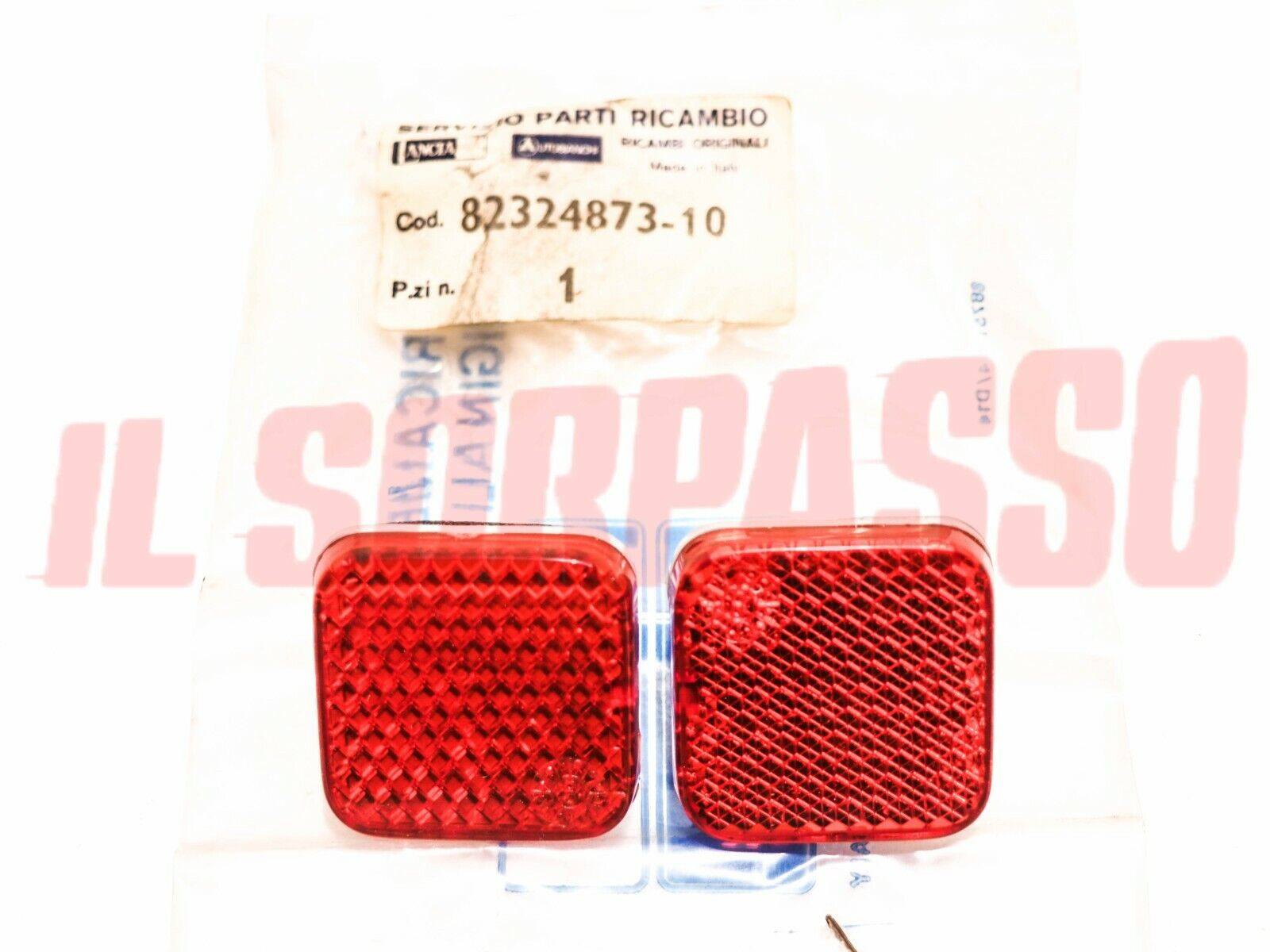  CATADIOTTRI CATARIFRANGENTI PORTE PORTIERE LANCIA DELTA ORIGINALI