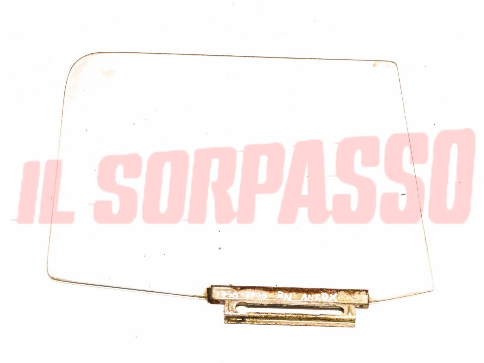 VETRO SCENDENTE + GUIDA PORTA ANTERIORE DESTRA ALFA ROMEO 1750 2000 BERLINA