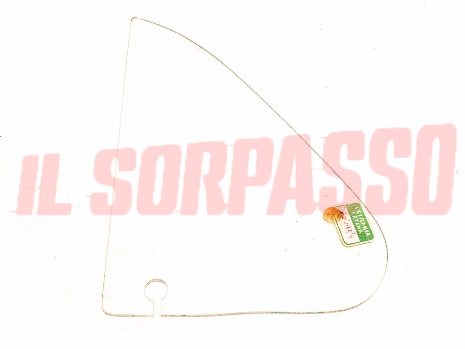 VETRO DEFLETTORE DESTRO O SINISTRO FIAT 1100 103 h - LUSSO ORIGINALE