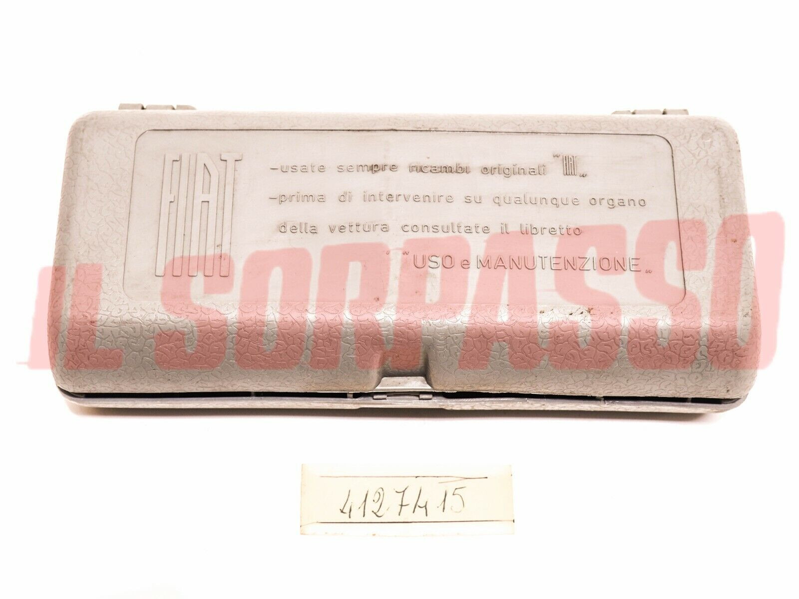 SCATOLA CONTENITORE VALIGIETTA CUSTODIA ATTREZZI FIAT 500 - 126 - 127 - 128 