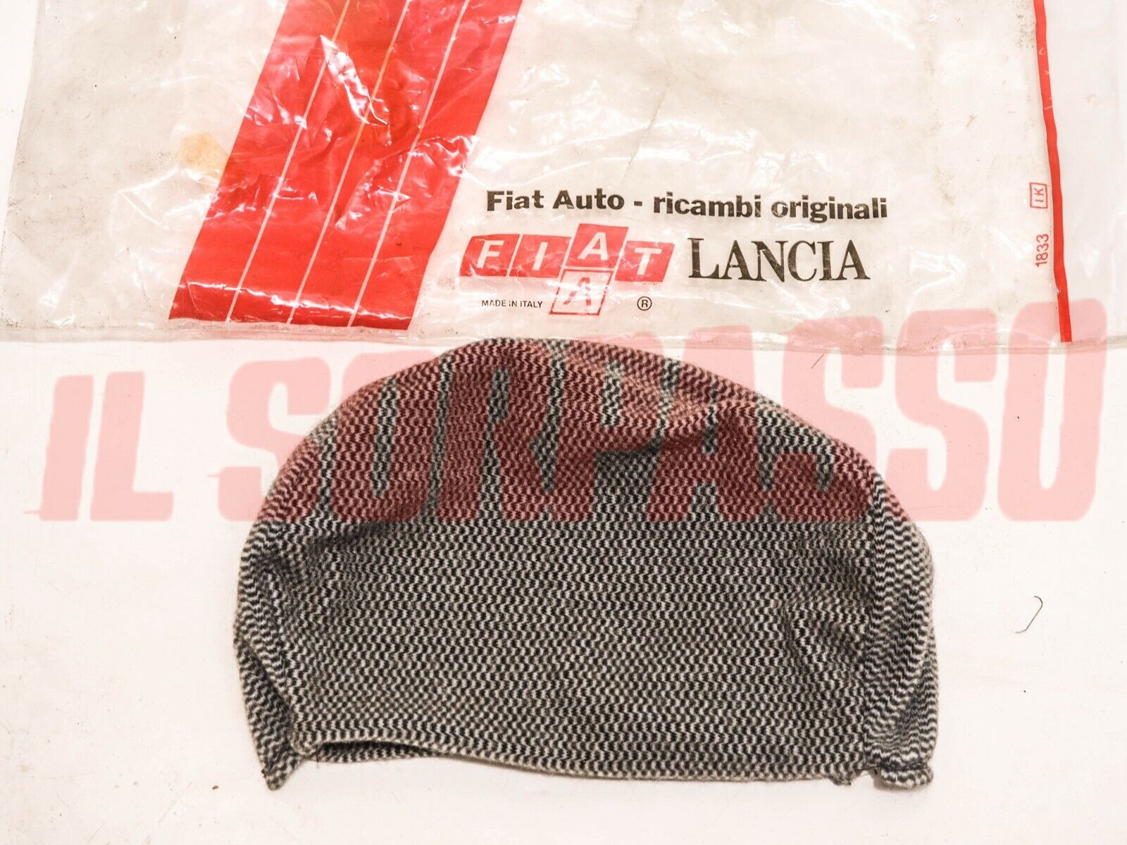 TAPPEZZERIA TESSUTO POGGIATESTA SEDILE POSTERIORE AUTOBIANCHI A112 5 S + ABARTH