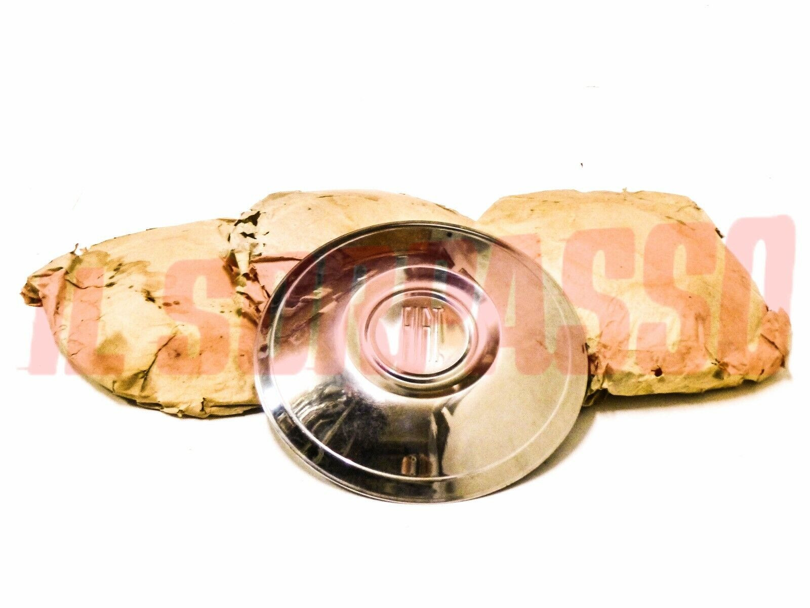 COPPE RUOTA BORCHIE CERCHI FIAT 600 - 750 + MULTIPLA ORIGINALI IN ACCIAIO