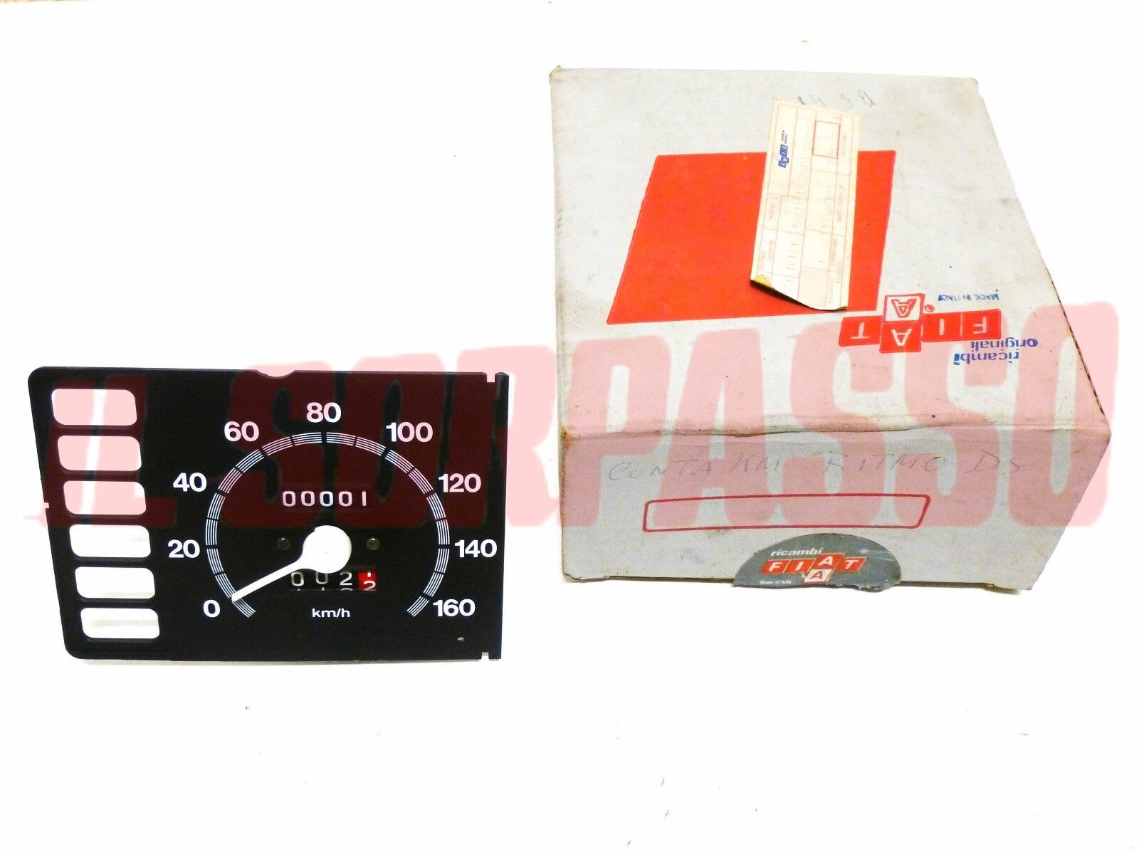 STRUMENTO CONTACHILOMETRI CRUSCOTTO FIAT RITMO DIESEL ORIGINALE