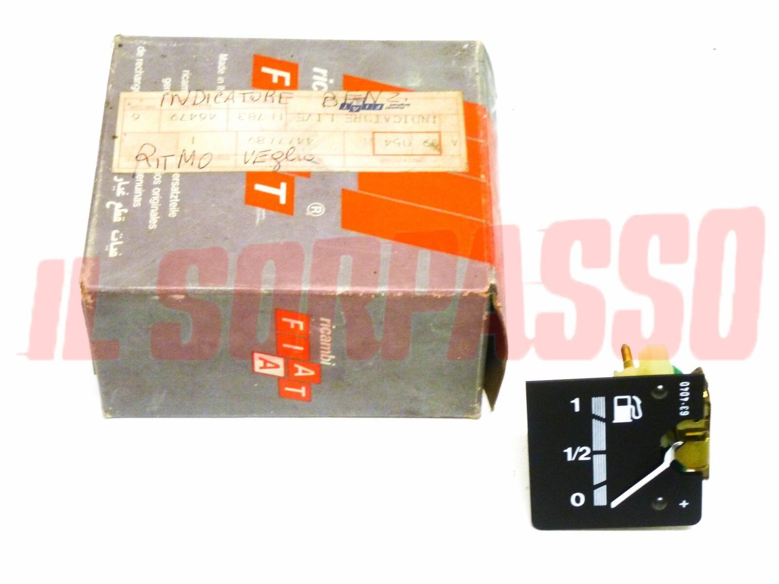 STRUMENTO BENZINA CRUSCOTTO FIAT RITMO ORIGINALE VEGLIA 4477789