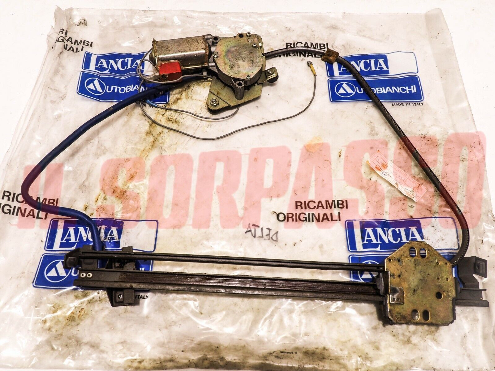 MACCHINETTA ALZAVETRO ELETTRICA PORTA SINISTRA LANCIA DELTA INTEGRALE EVOLUZIONE