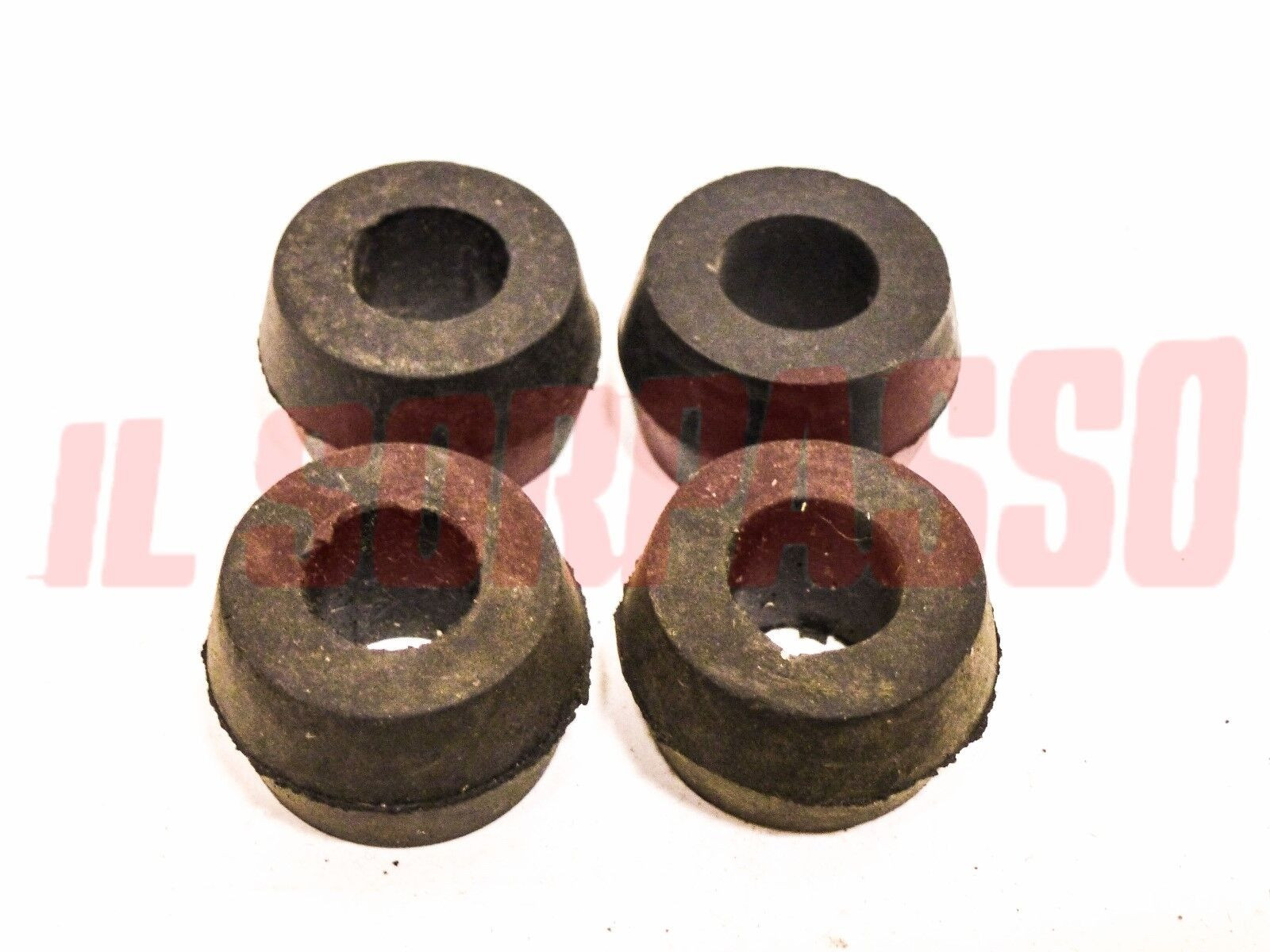 KIT GOMMINI BOCCOLE BARRA STABILIZZATRICE FIAT 850 - 124 COUPE SPIDER ORIGINALI