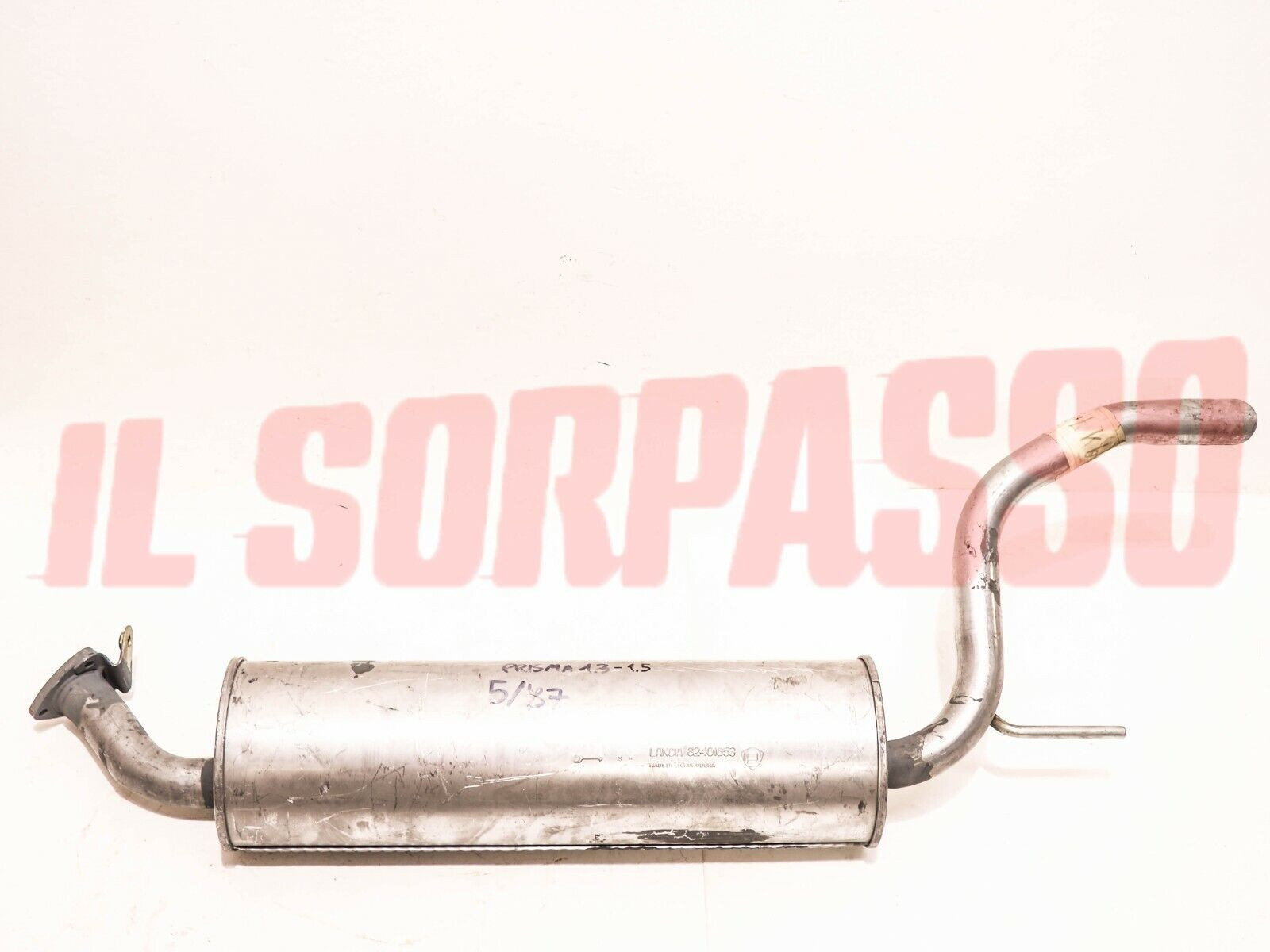 FINALE MARMITTA LANCIA PRISMA 1.3 - 1.5 - 1.6 - 1.9 DIESEL ORIGINALE LANCIA.