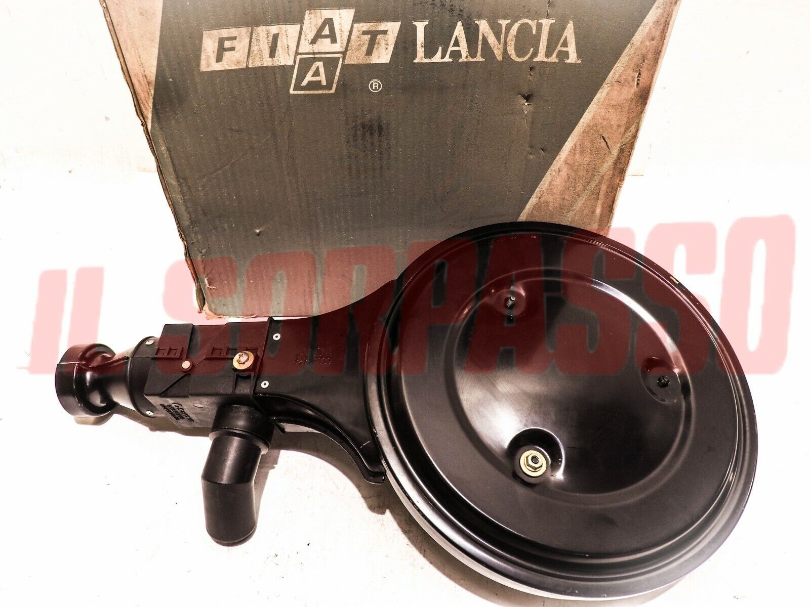 BUSSOLO CONTENITORE FILTRO ARIA LANCIA DELTA 1300 ORIGINALE SATINATO CHIARO