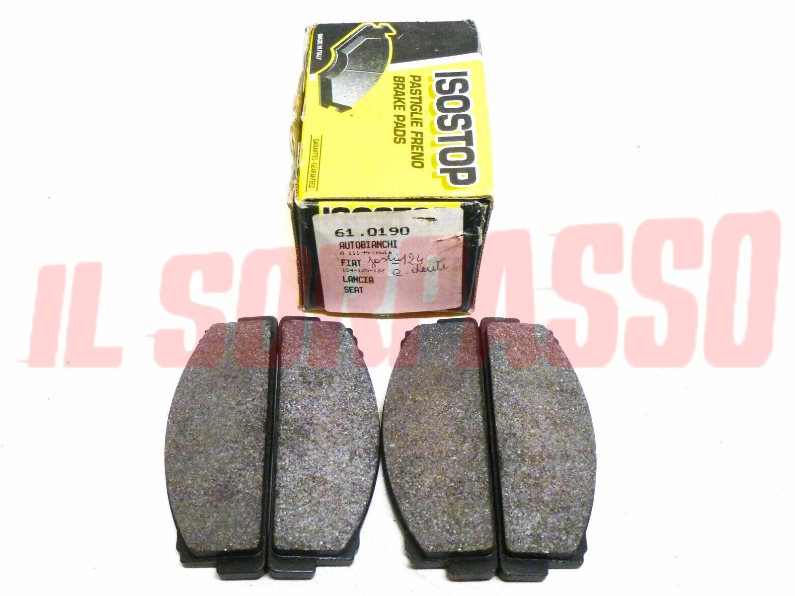 PASTICCHE FRENO POSTERIORI FIAT 124 - 125 - 132 ORIGINALI