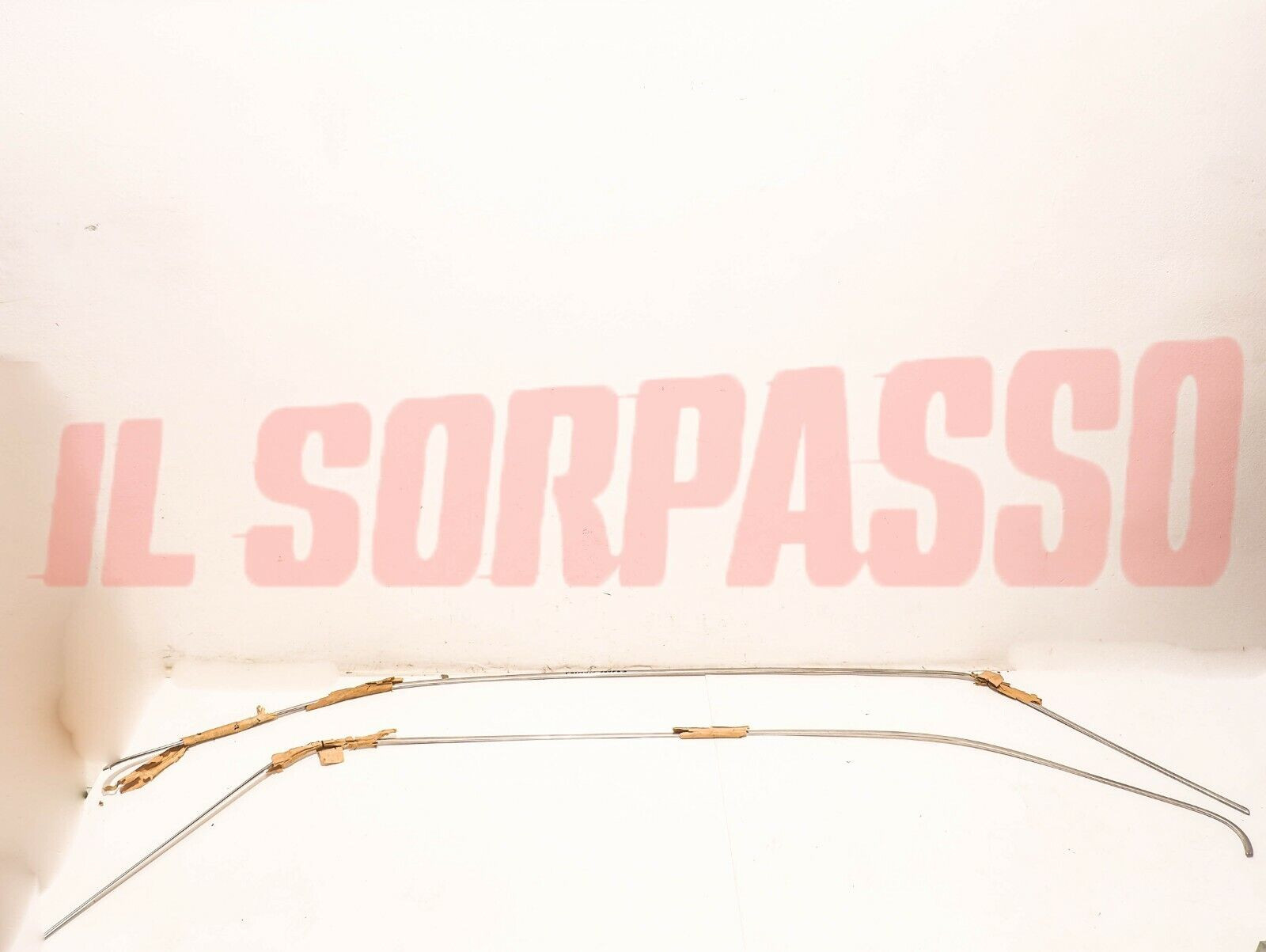 PROFILI MODANATURE GOCCIOLATOI TETTO DESTRA SINISTRA AUTOBIANCHI PRIMULA COUPE S