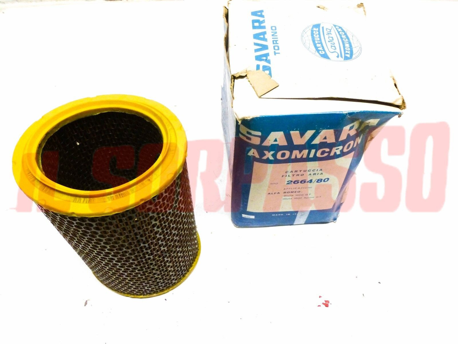 FILTRO ARIA SAVARA ALFA ROMEO GIULIA SPRINT GT 1600 - GT 1600 ORIGINALE