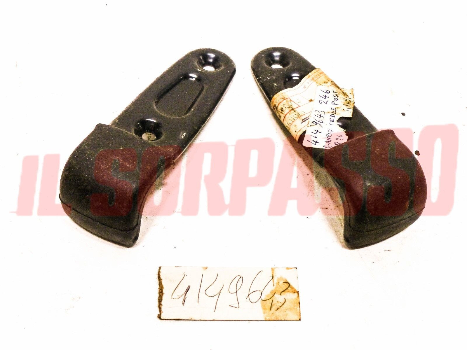 GANCI MANIGLIE SEDILI POSTERIORI FIAT 131 ORIGINALI 4149643