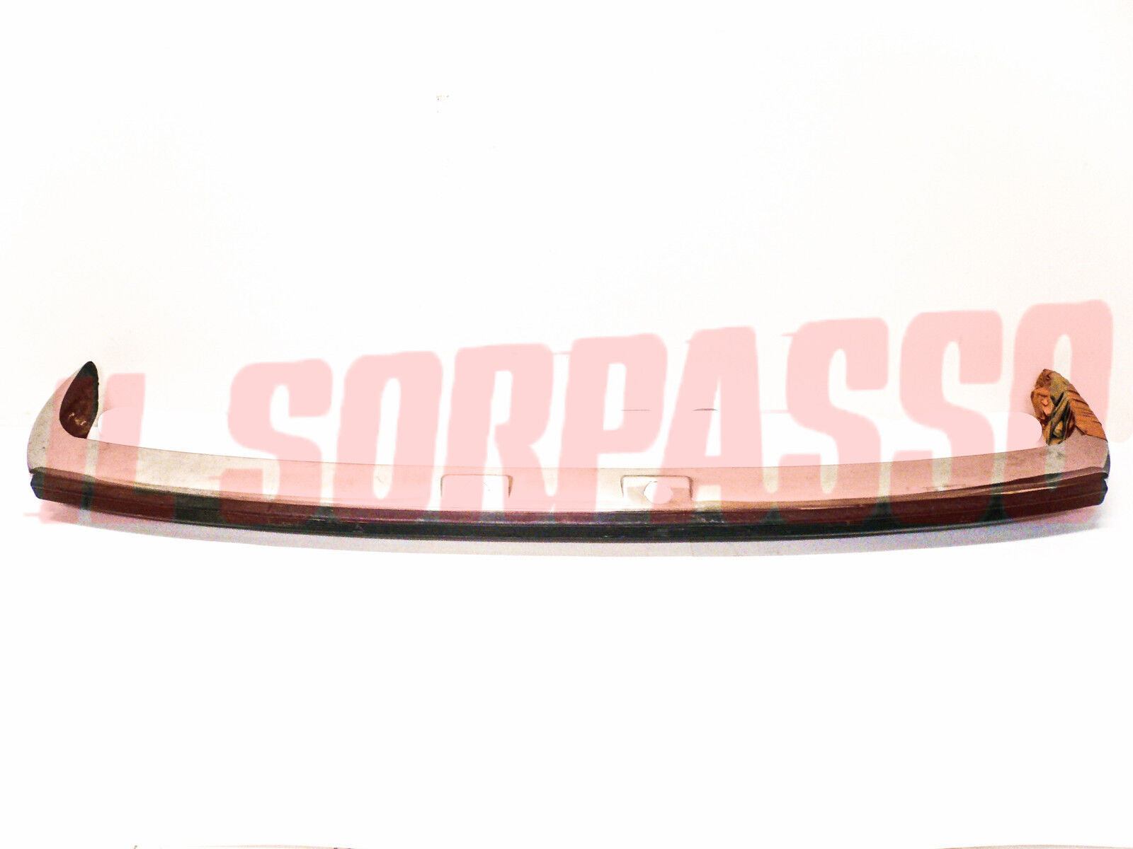 PARAURTI POSTERIORE LANCIA FULVIA BERLINA 2 SERIE + GOMMA ORIGINALE