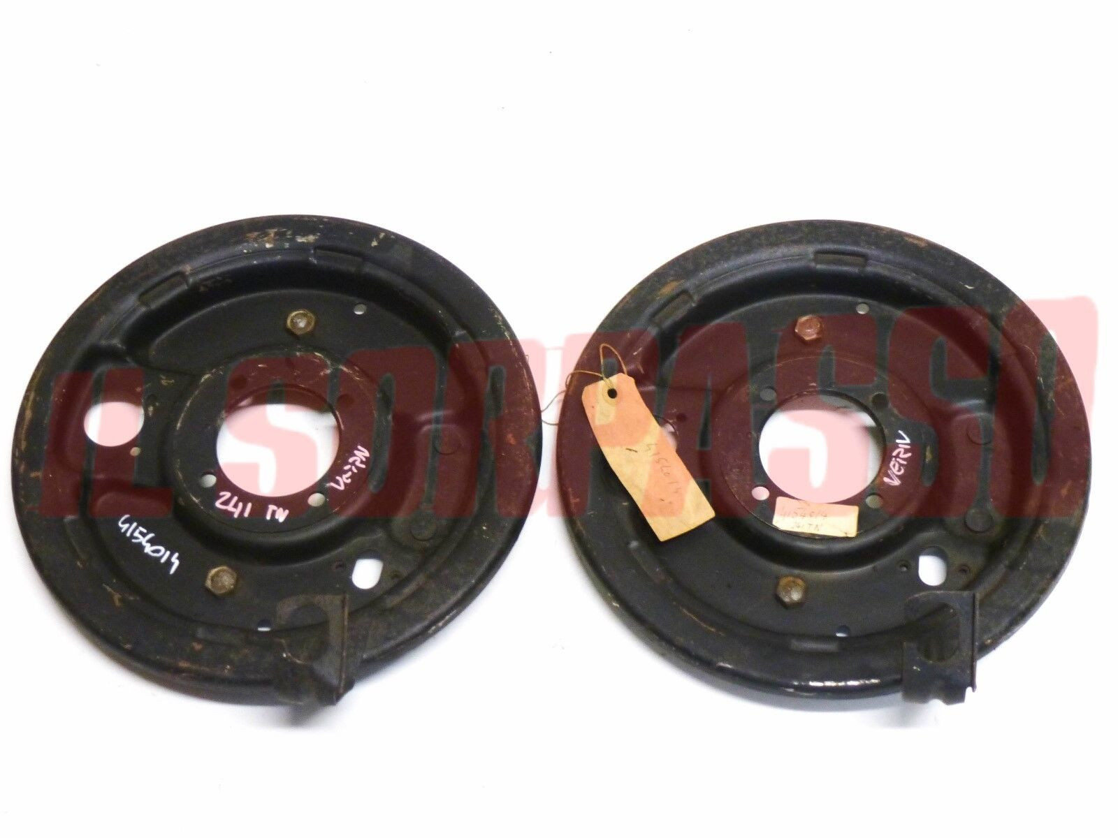 PIATTI FRENO PORTA GANASCE FIAT 241 TN FURGONE ORIGINALI