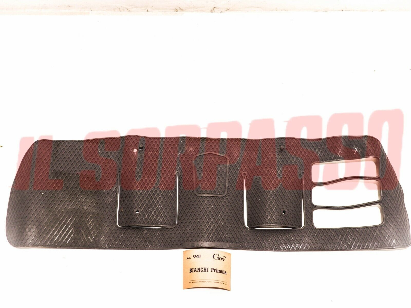 MASCHERINA COPRI RADIATORE NERA AUTOBIANCHI PRIMULA 65 C COUPE S ORIGINALE GEV