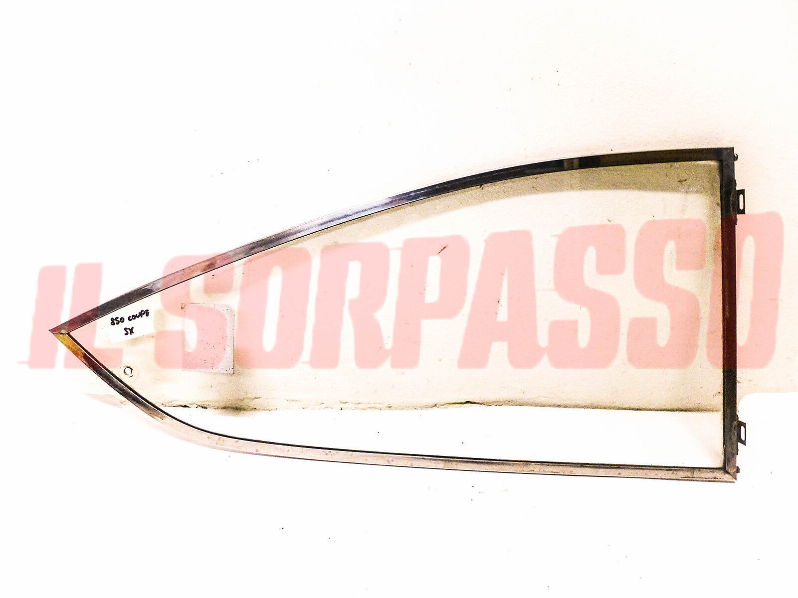 VETRO VOLETTO LATERALE SINISTRO FIAT 850 COUPE SPORT 2 3 SERIE SICURSIV