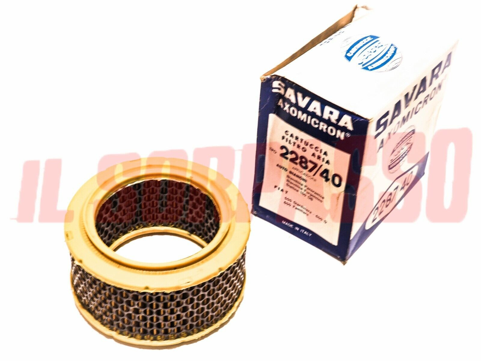 FILTRO ARIA FIAT 600 D + D MULTIPLA 500 GIARDINIERA BIANCHINA PANORAMICA SAVARA