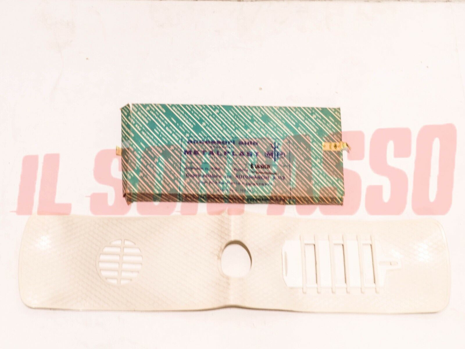 MASCHERINA COPRI RADIATORE BIANCA AUTOBIANCHI A112 mod. 1971 ORIGINALE MP