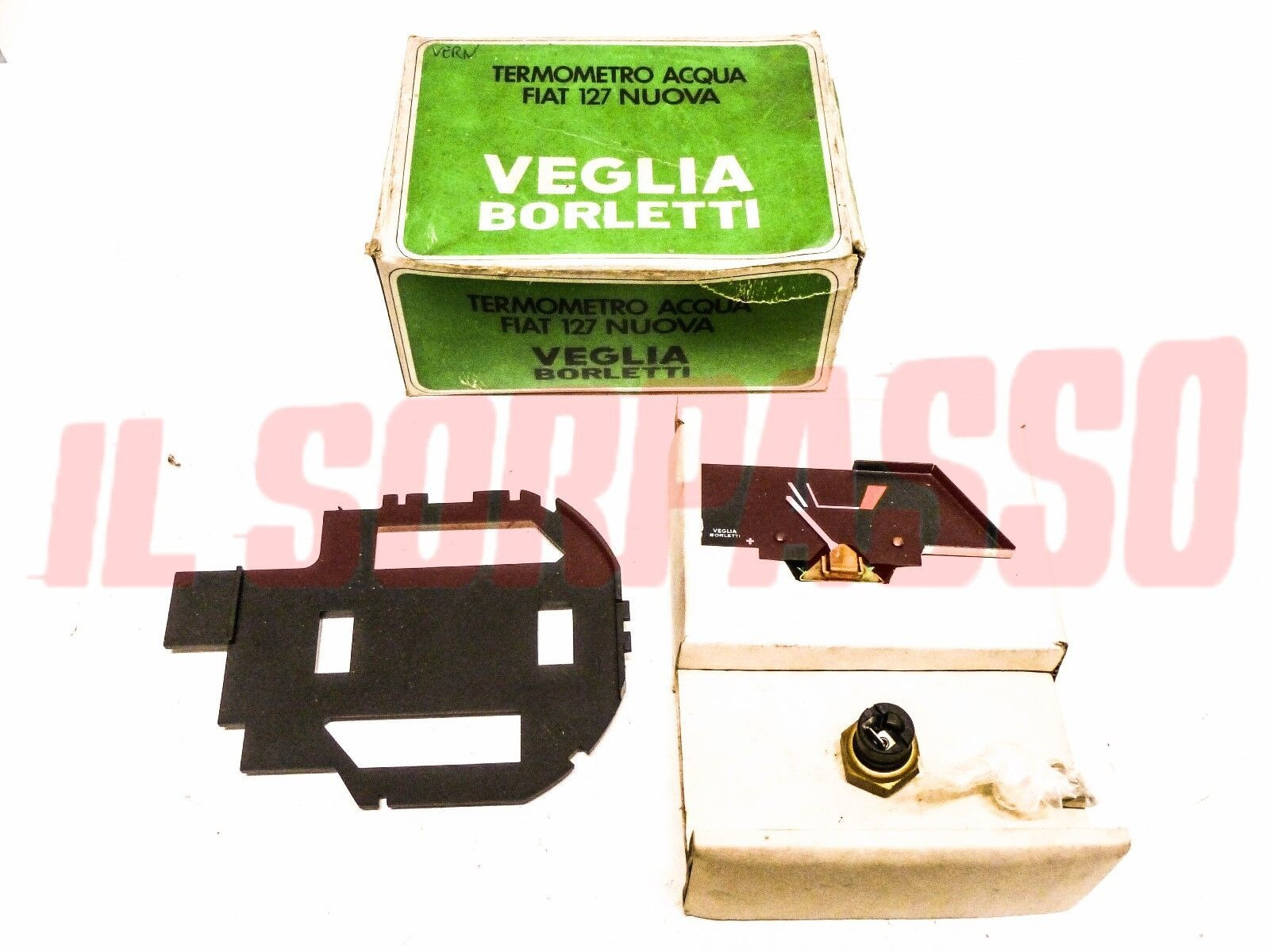 MODIFICA STRUMENTO CONTACHILOMETRI CON TERMOMETRO ACQUA BULBO FIAT 127 CL SPORT