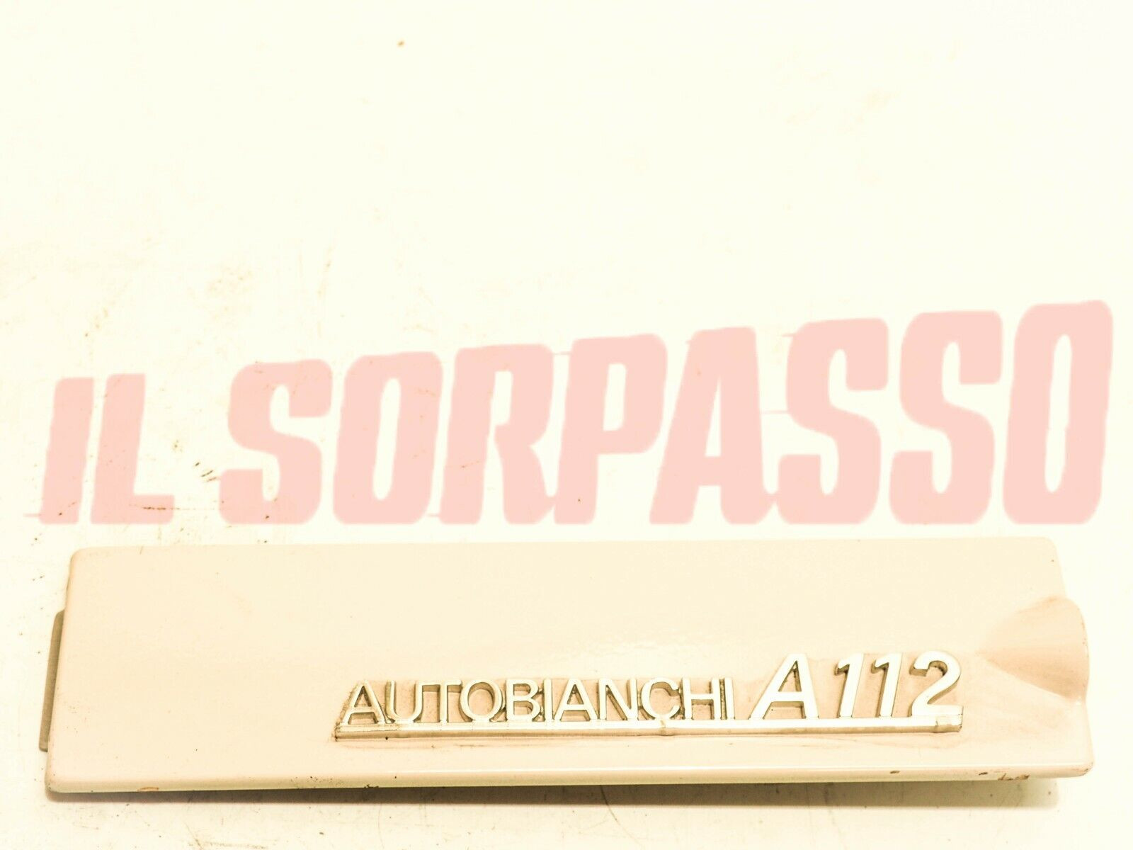 MOSTRINA PLANCIA PORTAFUSIBILI CRUSCOTTO SCRITTA AUTOBIANCHI A112 1 S + ABARTH