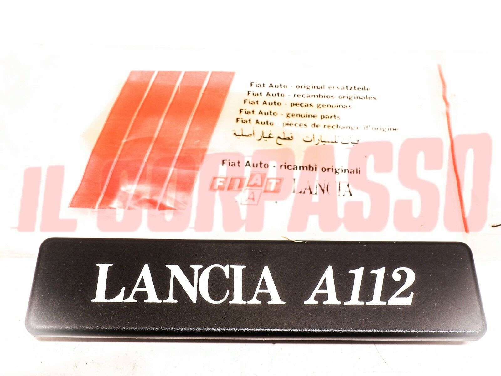 SCRITTA LANCIA A112 AUTOBIANCHI A112 6 7  SERIE ORIGINALE