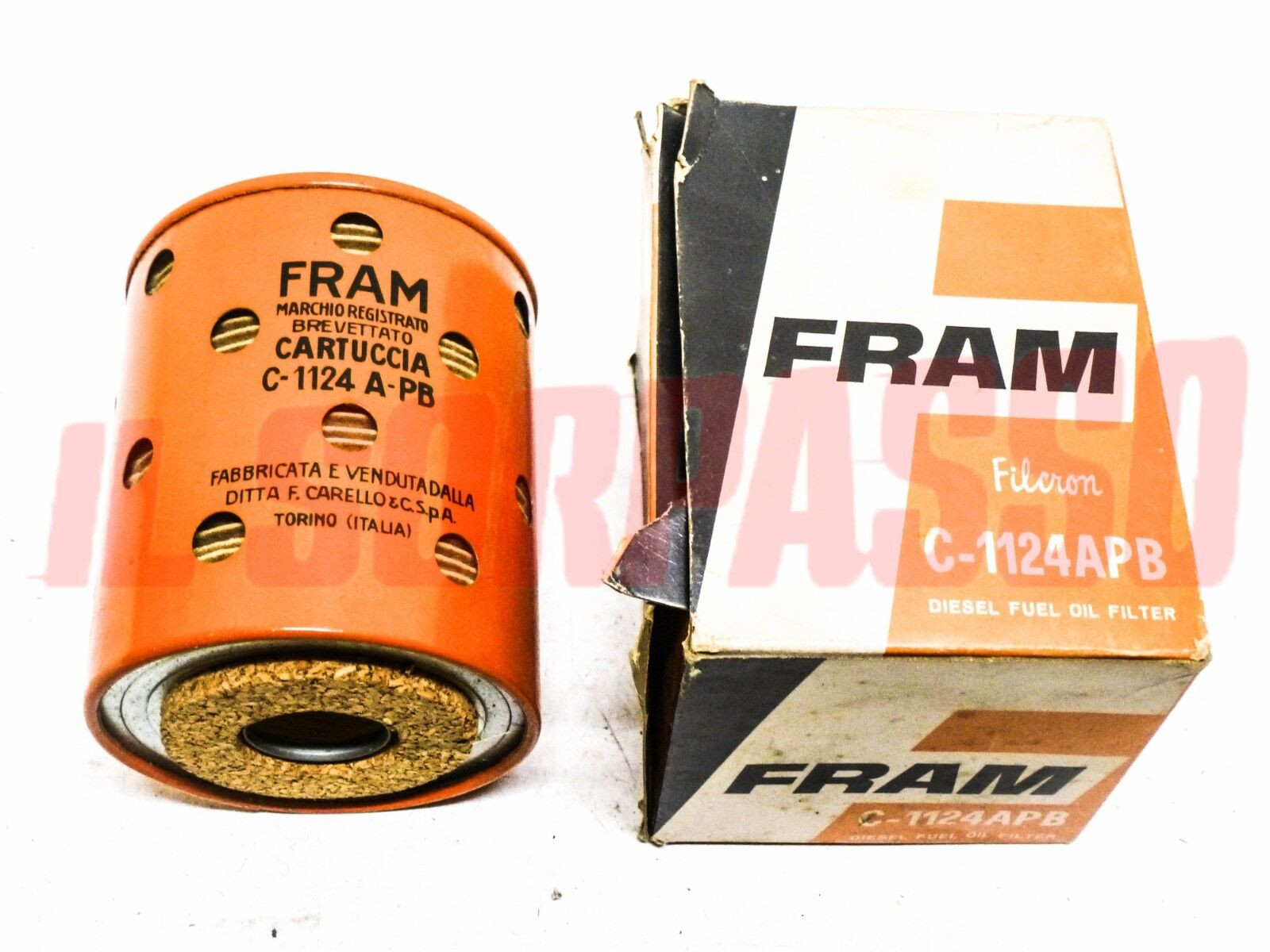 FILTRO GASOLIO FRAM CARELLO C1124APB  ORIGINALE