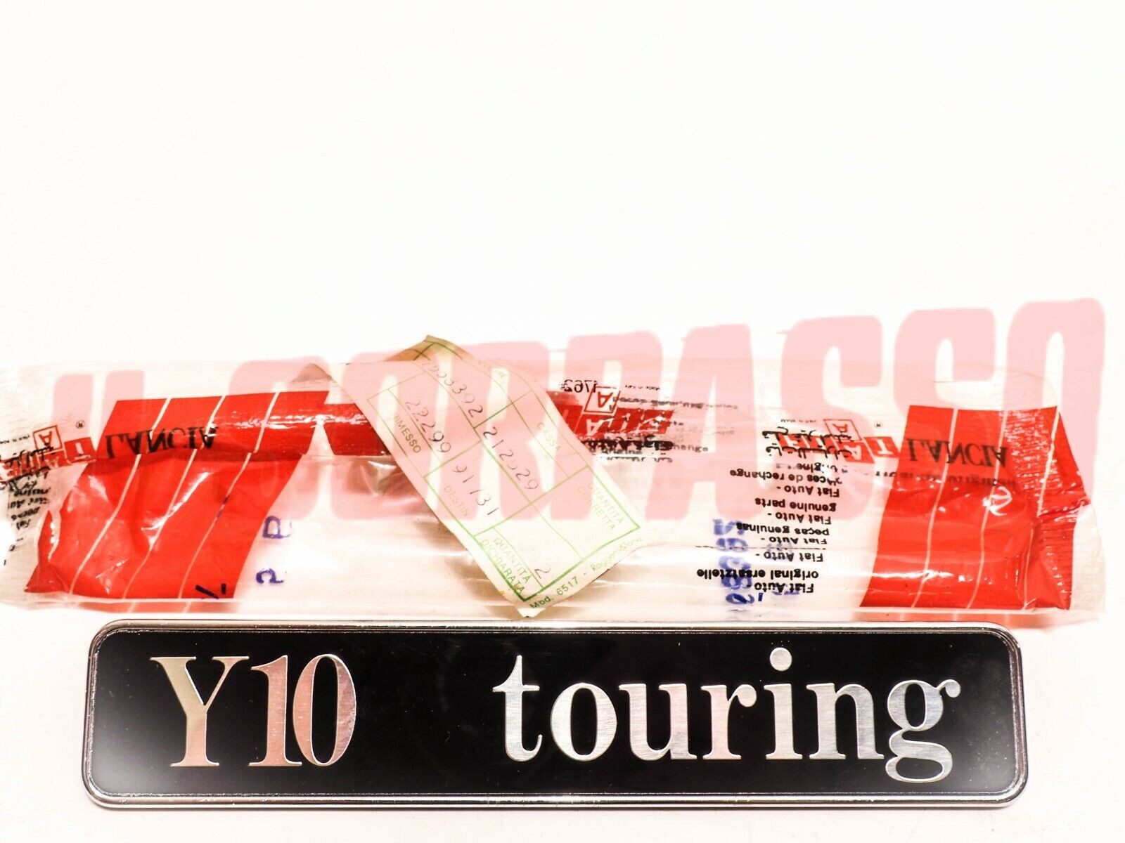 SCRITTA SIGLA POSTERIORE AUTOBIANCHI Y10 TOURING ORIGINALE