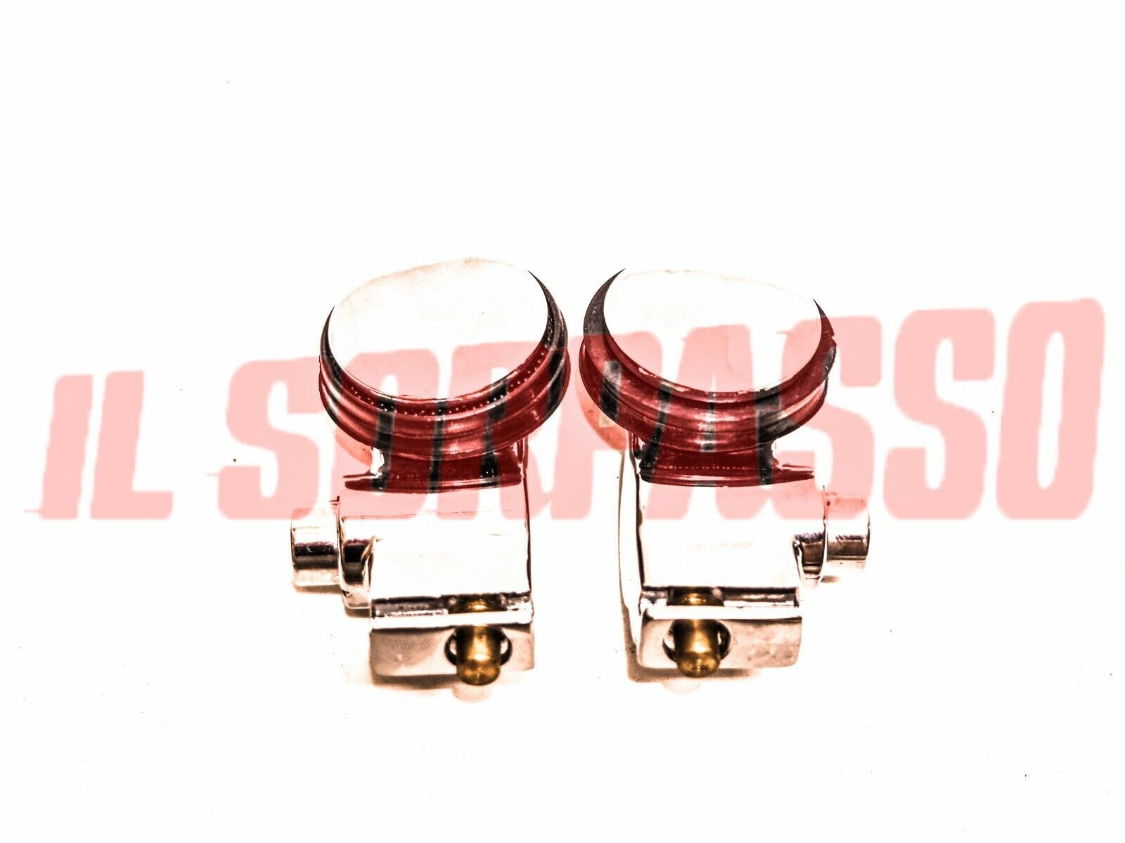 PULSANTI SCORRIVETRO PORTA DESTRA + SINISTRA FIAT TOPOLINO 500 A B C BERLINA