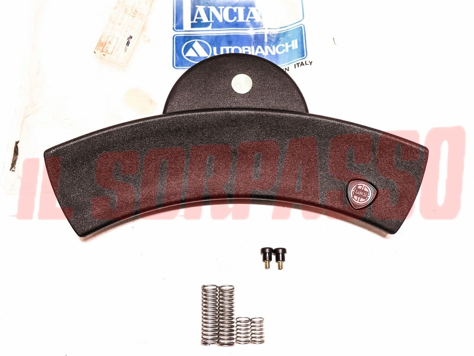 PULSANTE CLACSON VOLANTE STERZO LANCIA BETA BERLINA ORIGINALE