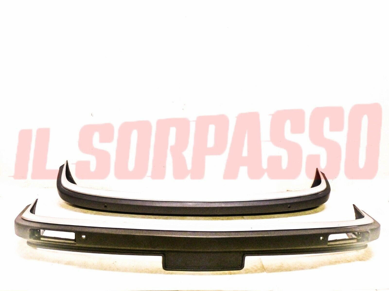 PARAURTI ANTERIORE + POSTERIORE FIAT 127 CL FONDO DI MAGAZZINO