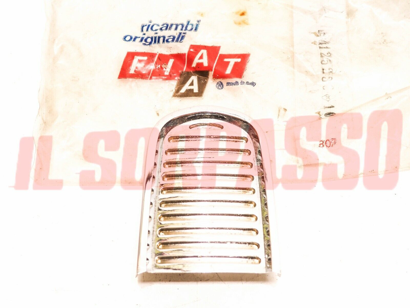 FREGIO SUPERIORE ROSTRO PARAURTI ANTERIORE AUTOBIANCHI BIANCHINA CABRIO 1 SERIE