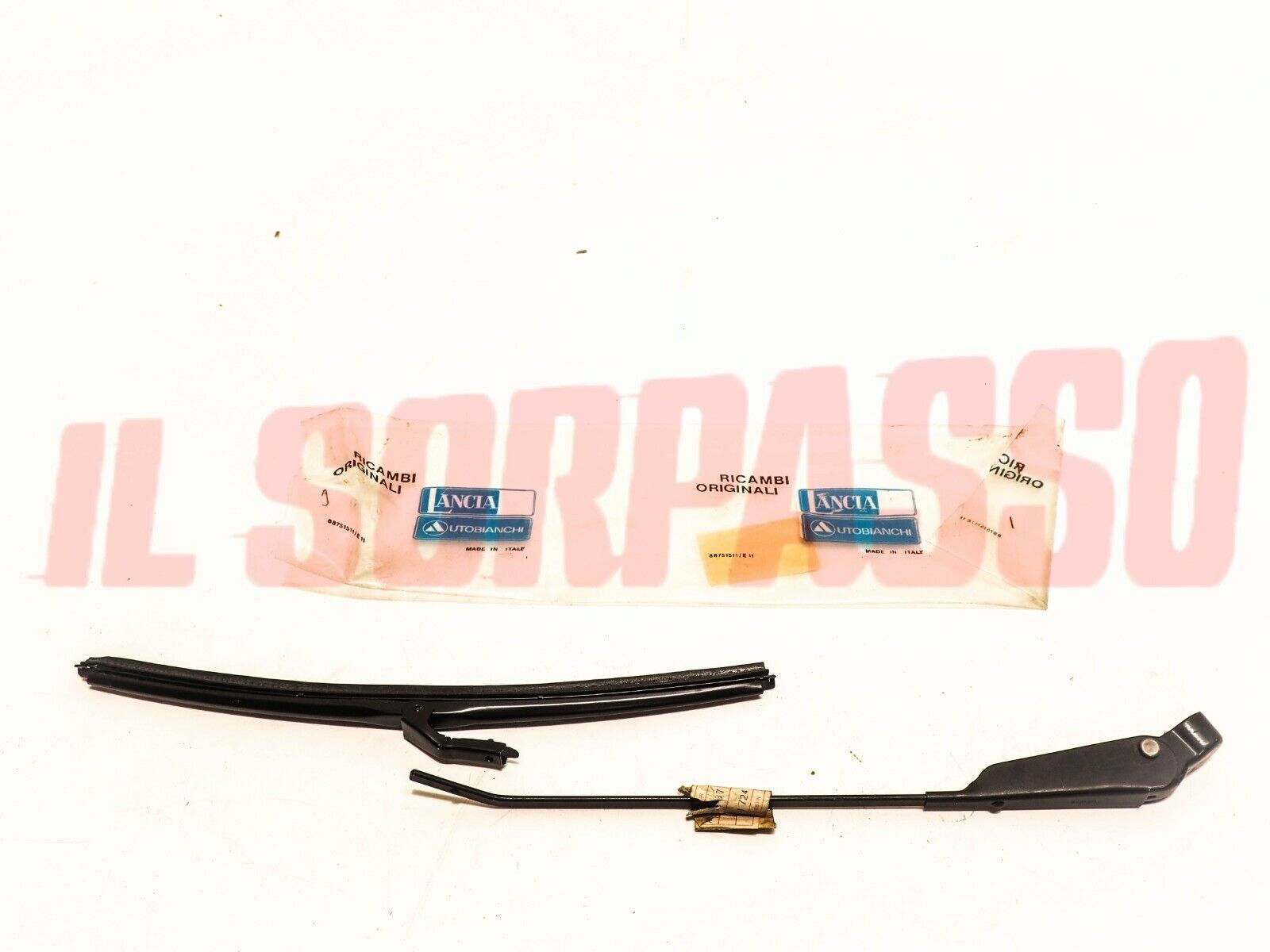 BRACCIO + SPAZZOLA TERGI LUNOTTO PORTELLONE POSTERIORE AUTOBIANCHI A112 5 6 7 S