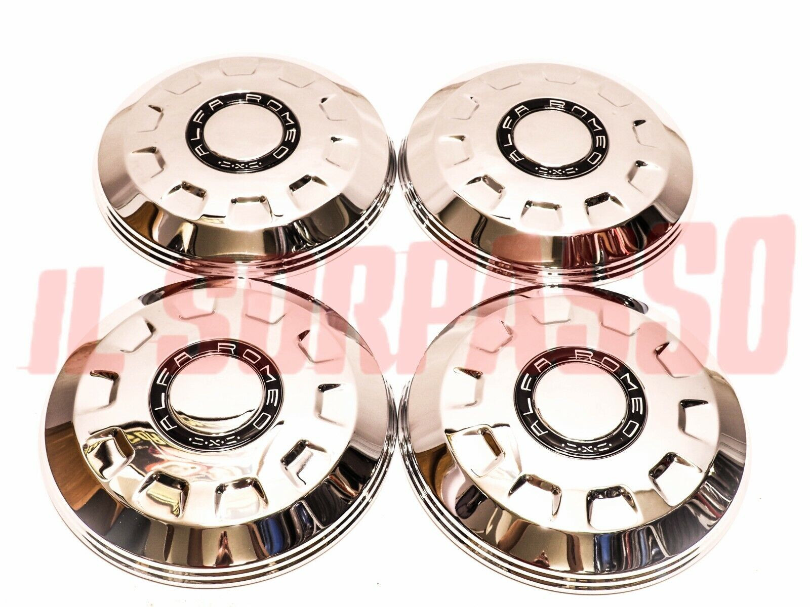 COPPE RUOTA BORCHIE CERCHI ALFA ROMEO 2600 SPRINT SPIDER 