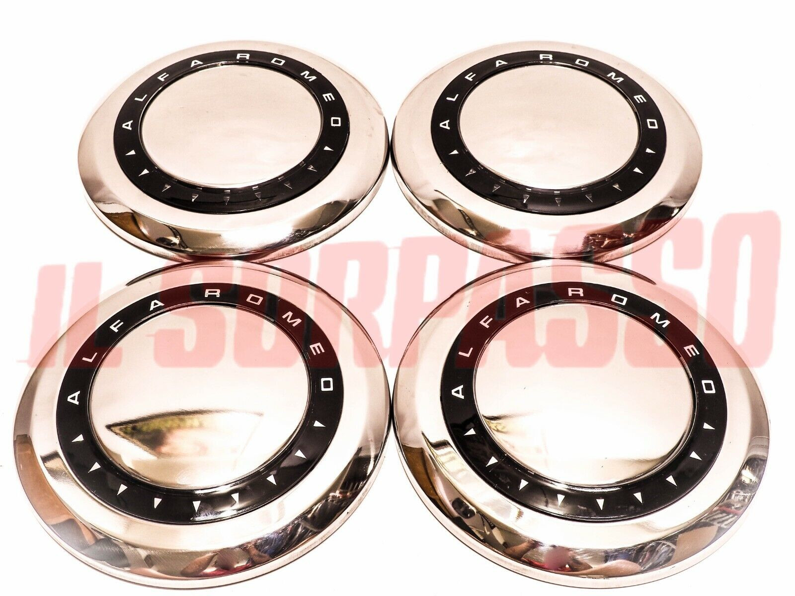 COPPE RUOTA BORCHIE CERCHI ALFA ROMEO GIULIA GT DUETTO 1750 BERLINA