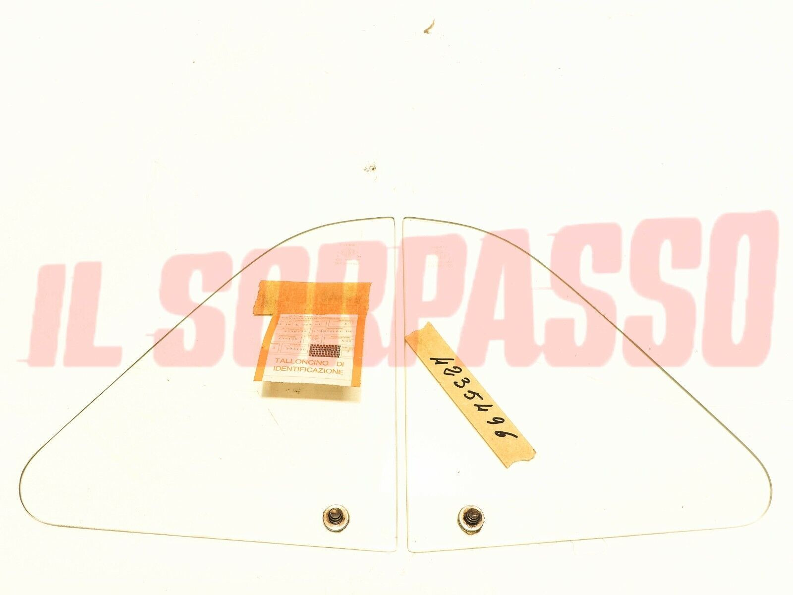 VETRI DEFLETTORI DESTRO SINISTRO FIAT 500 D F L R GIARDINIERA  S.GOBAIN