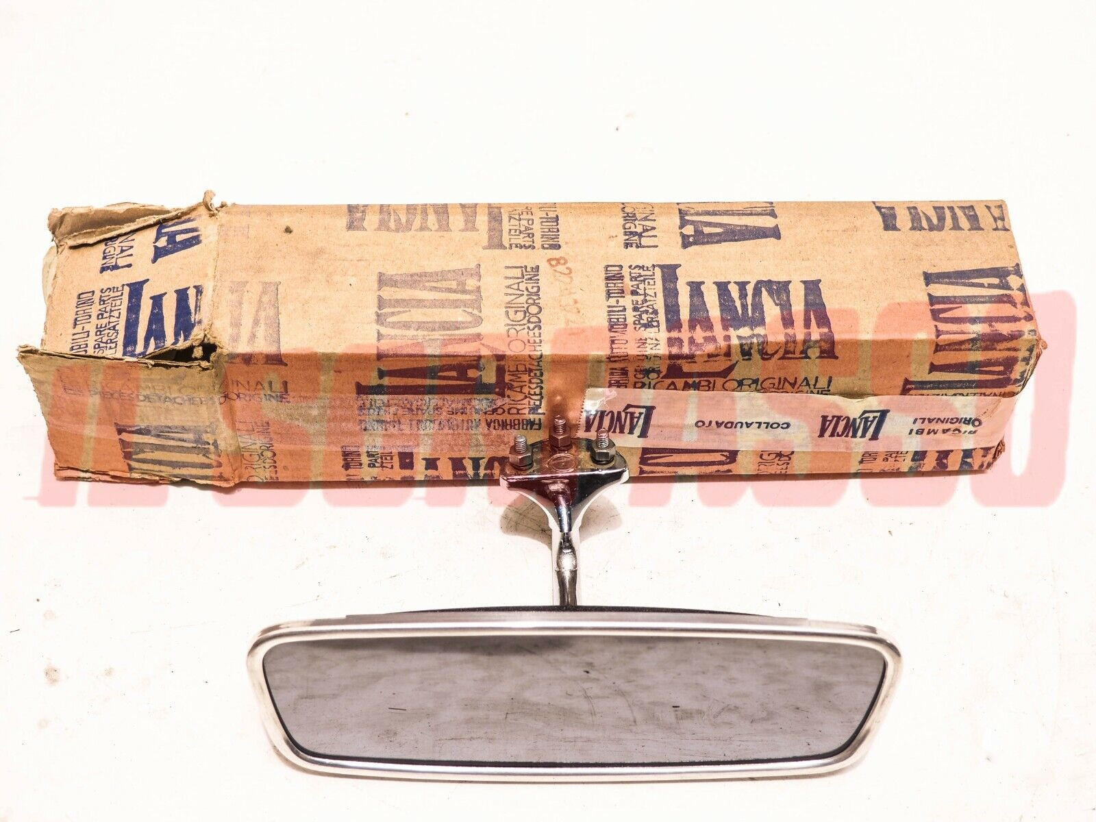 SPECCHIO SPECCHIETTO RETROVISORE INTERNO LANCIA FULVIA ZAGATO ORIGINALE