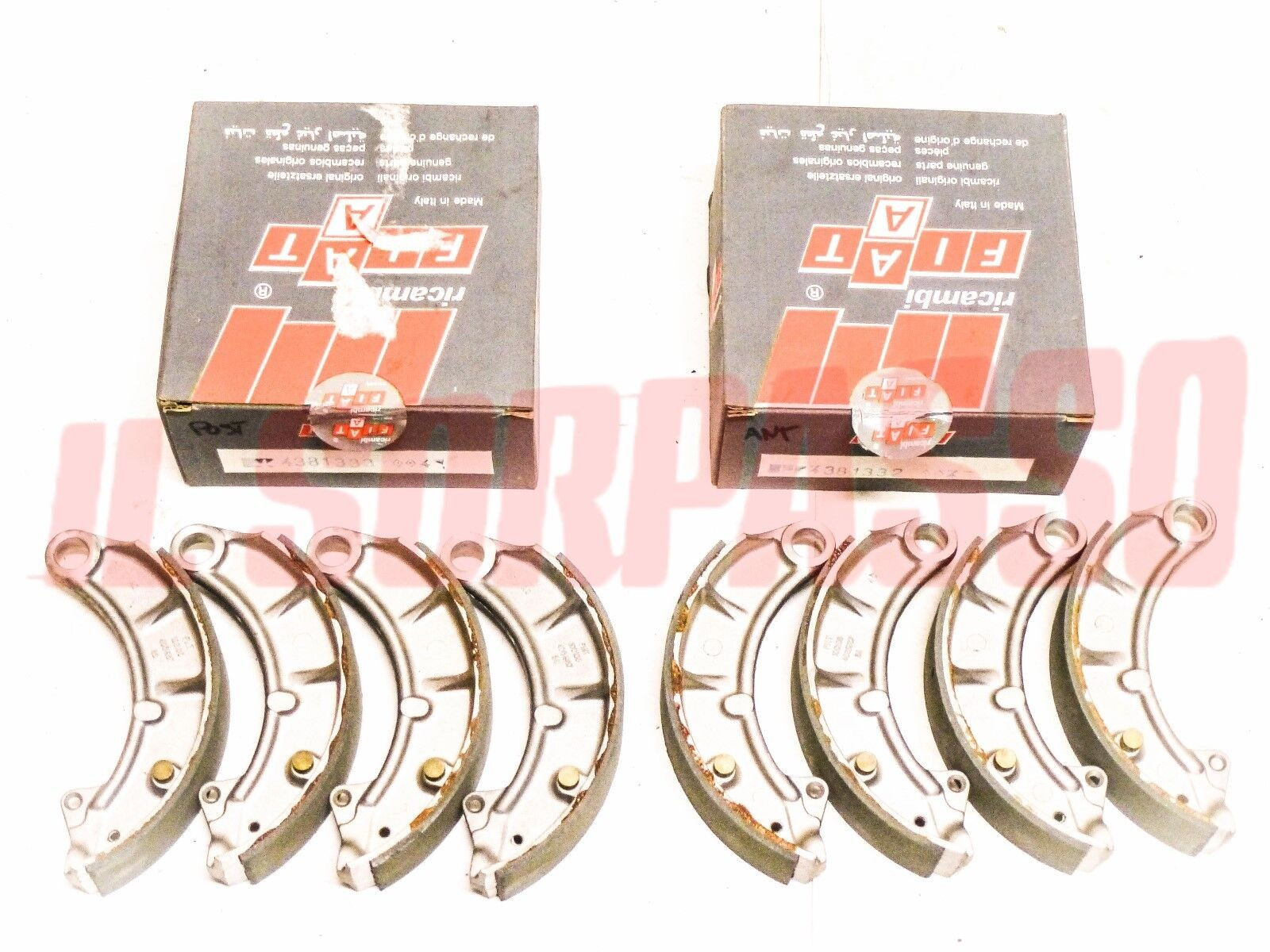 GANASCE FRENO ANTERIORI POSTERIORI FIAT 600 850 900 T PULMINO FURGONE FAMILIARE