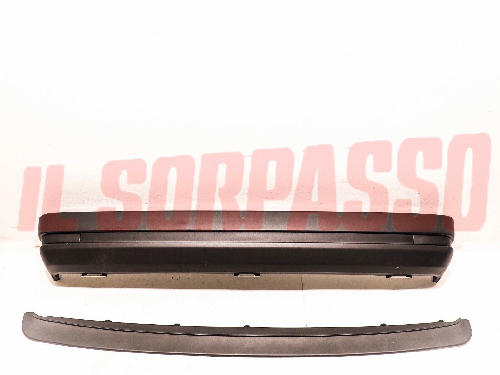  PARAURTI POSTERIORE + FASCIA ALFA ROMEO 75 TURBO + AMERICA + V6 ORIGINALE