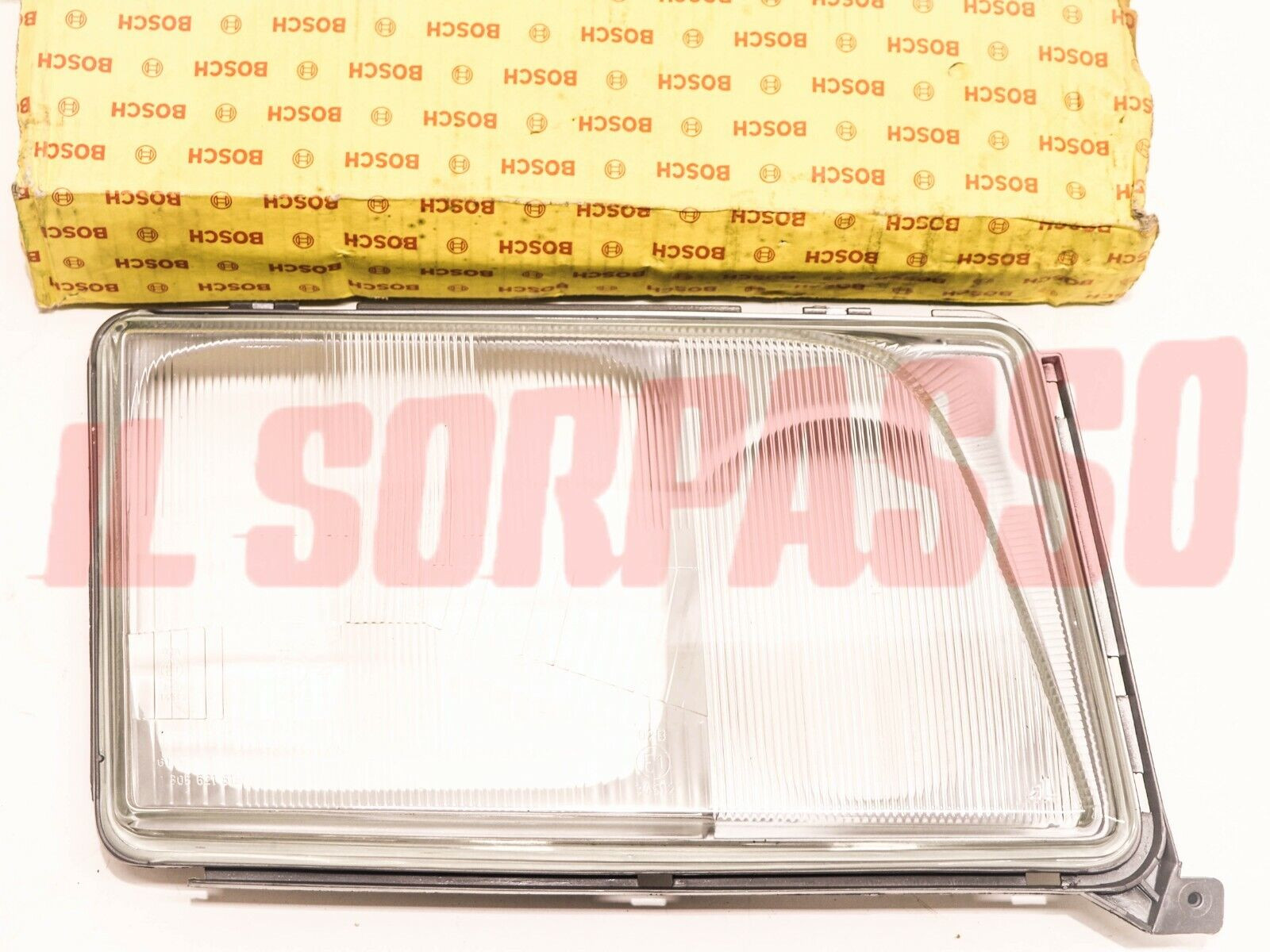 VETRO GRUPPO OTTICO FANALE FARO DESTRO MERCEDES BENZ 800 E 1989 ORIGINALE BOSCH