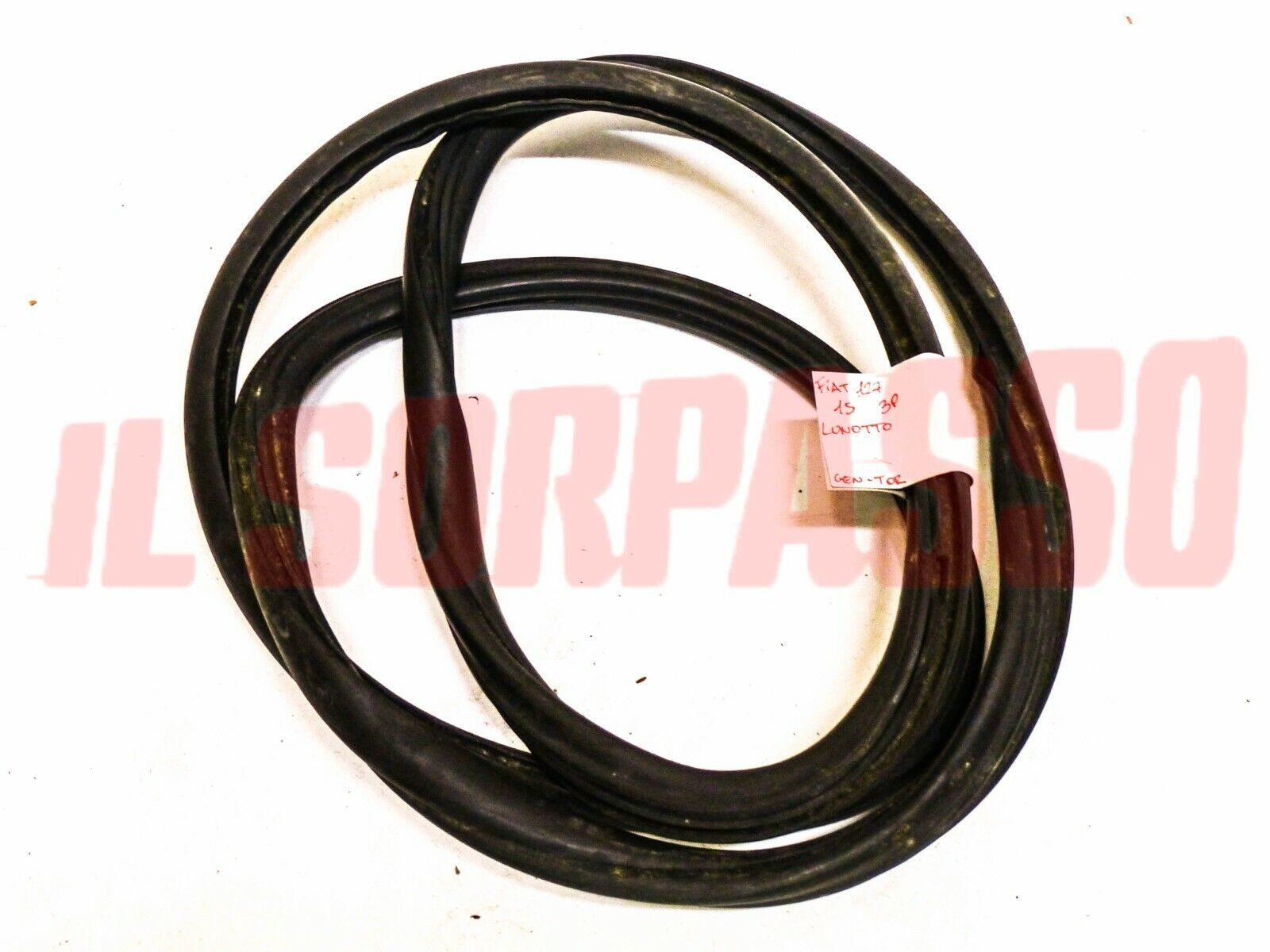 GUARNIZIONE VETRO LUNOTTO POSTERIORE FIAT 127 1 SERIE CON PORTELLONE LISCIA